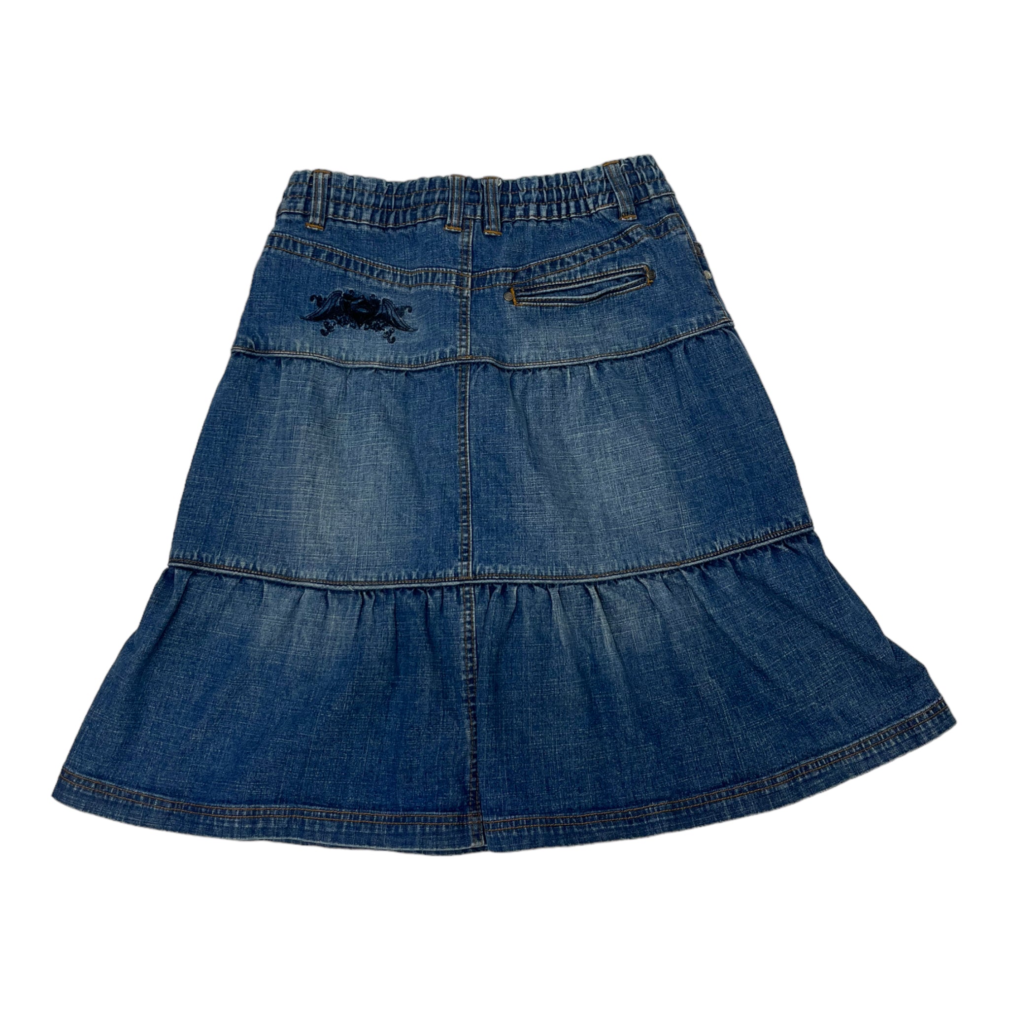 Vintage Oakley Denim Skirt 10