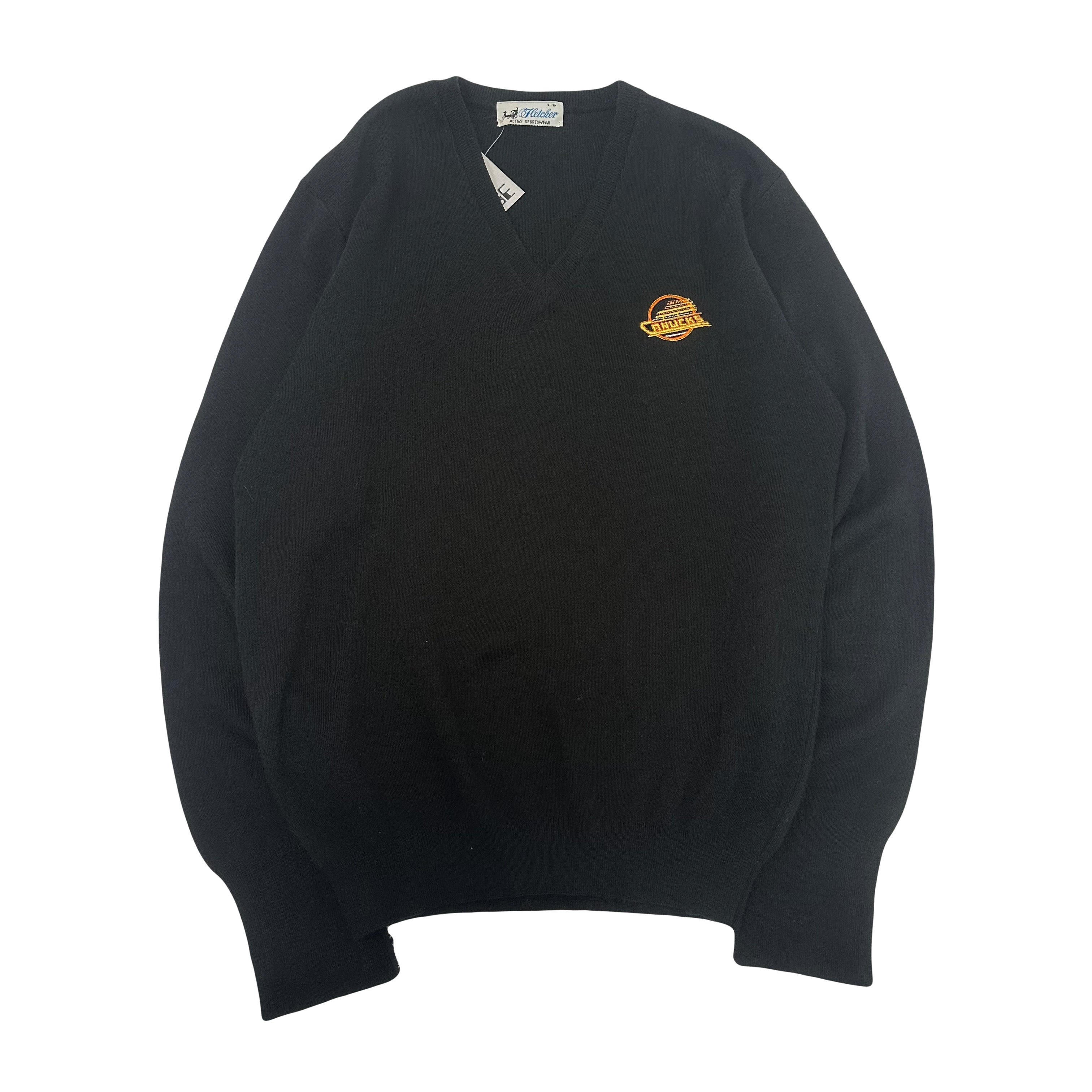 Vintage Vancouver Canucks Mini Logo Sweater L
