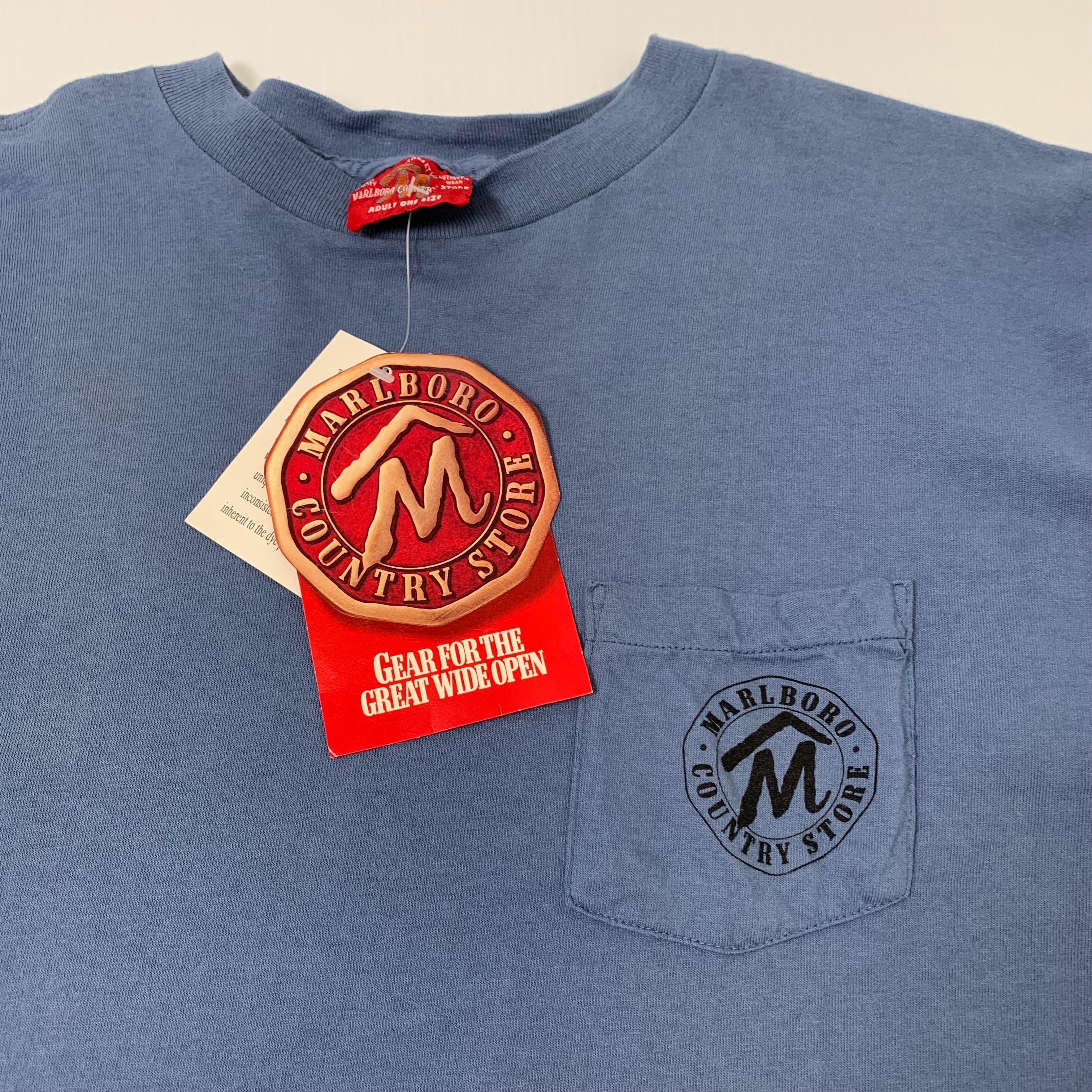 Vintage Marlboro Country Store Cowboy Boots Tee XL