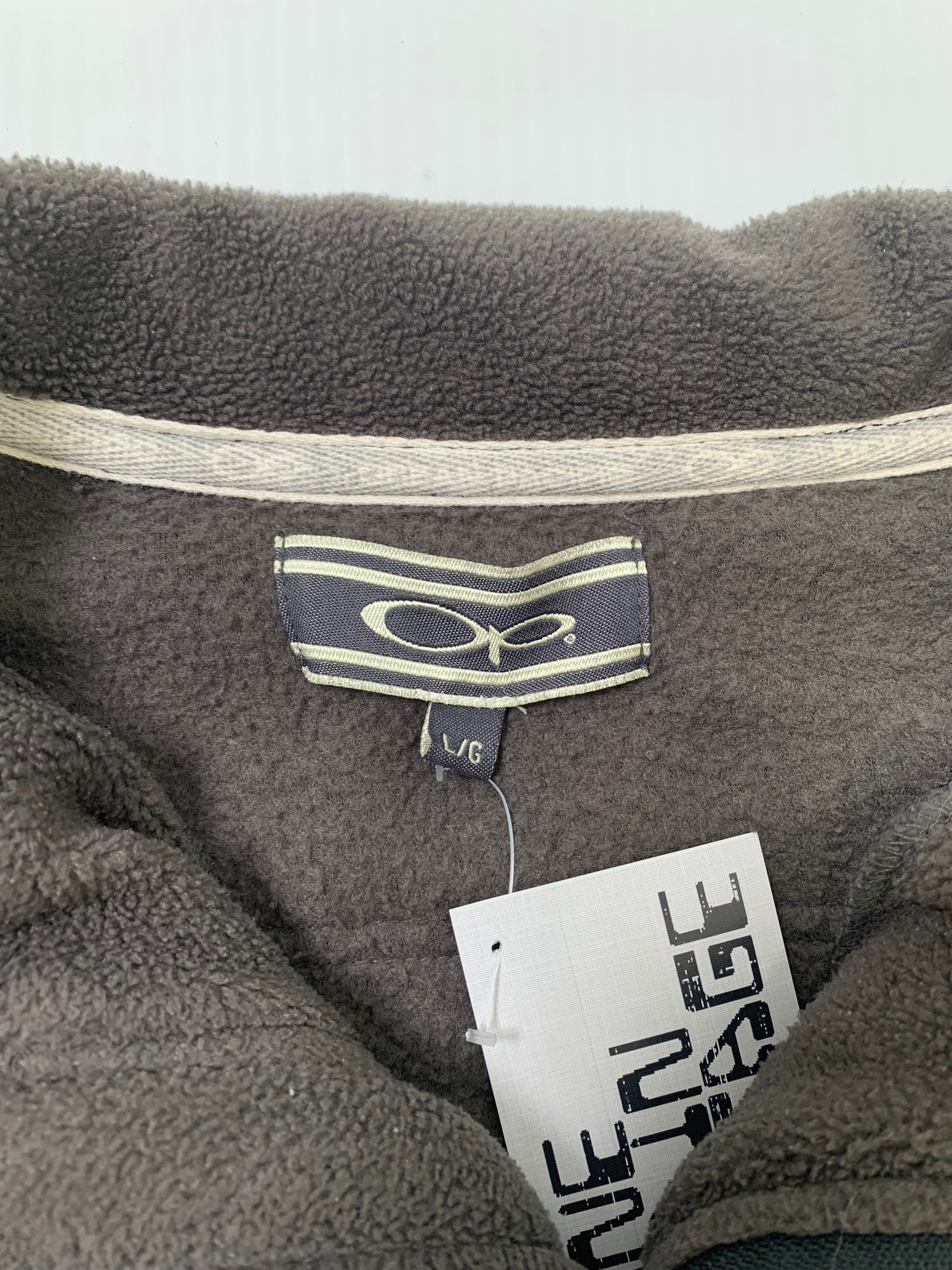 Vintage Ocean Pacific Two Tone Fleece Jacket L