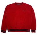 Y2K Chaps RL Red Fleece Crewneck L