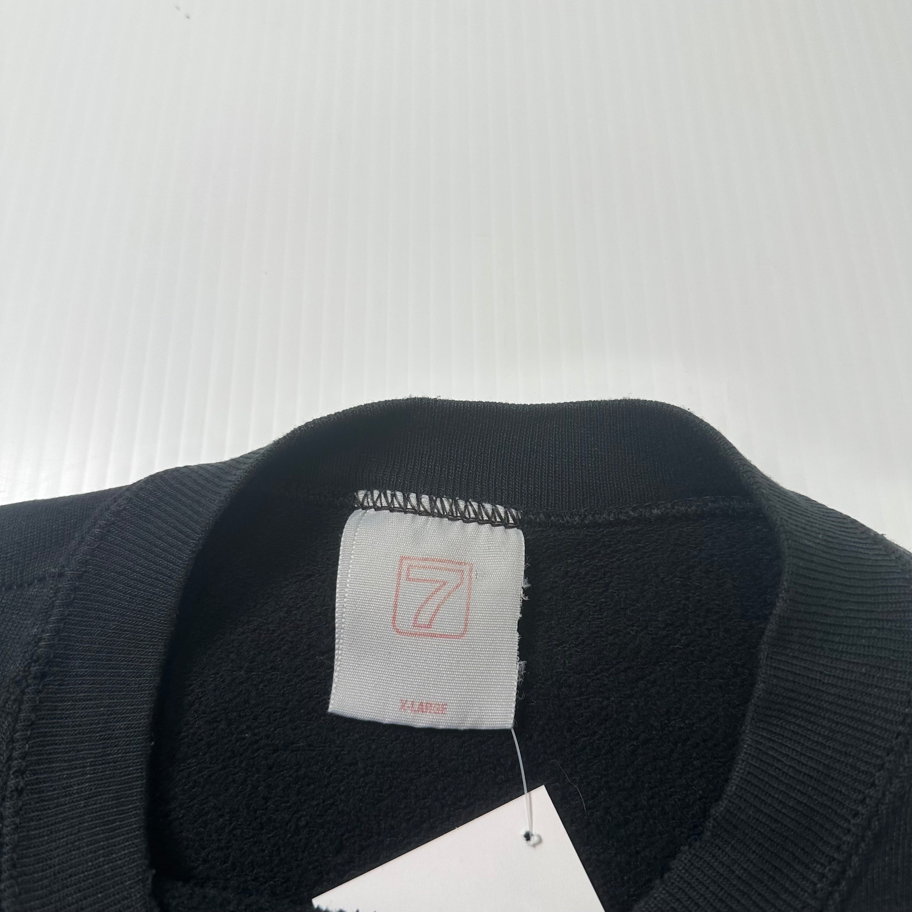 Vintage Logo 7 Portland Blazers NBA Crewneck XL