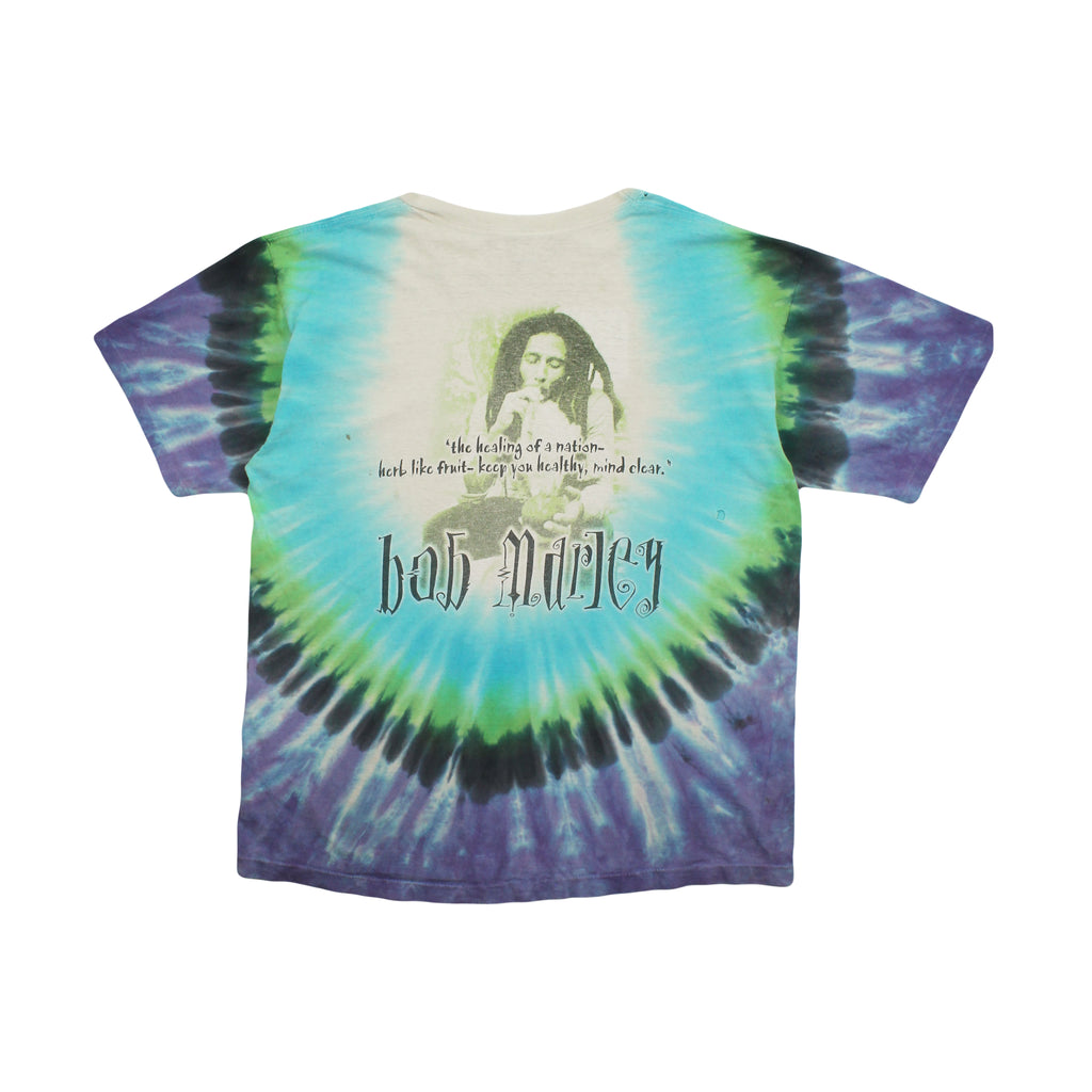 2003 Zion Bob Marley Distressed Tie Dye Tee XL