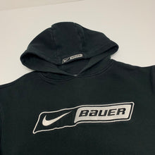 Load image into Gallery viewer, Black Nike Bauer Hoodie M
