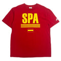 Vintage Adidas Spain National Football Team Tee XL