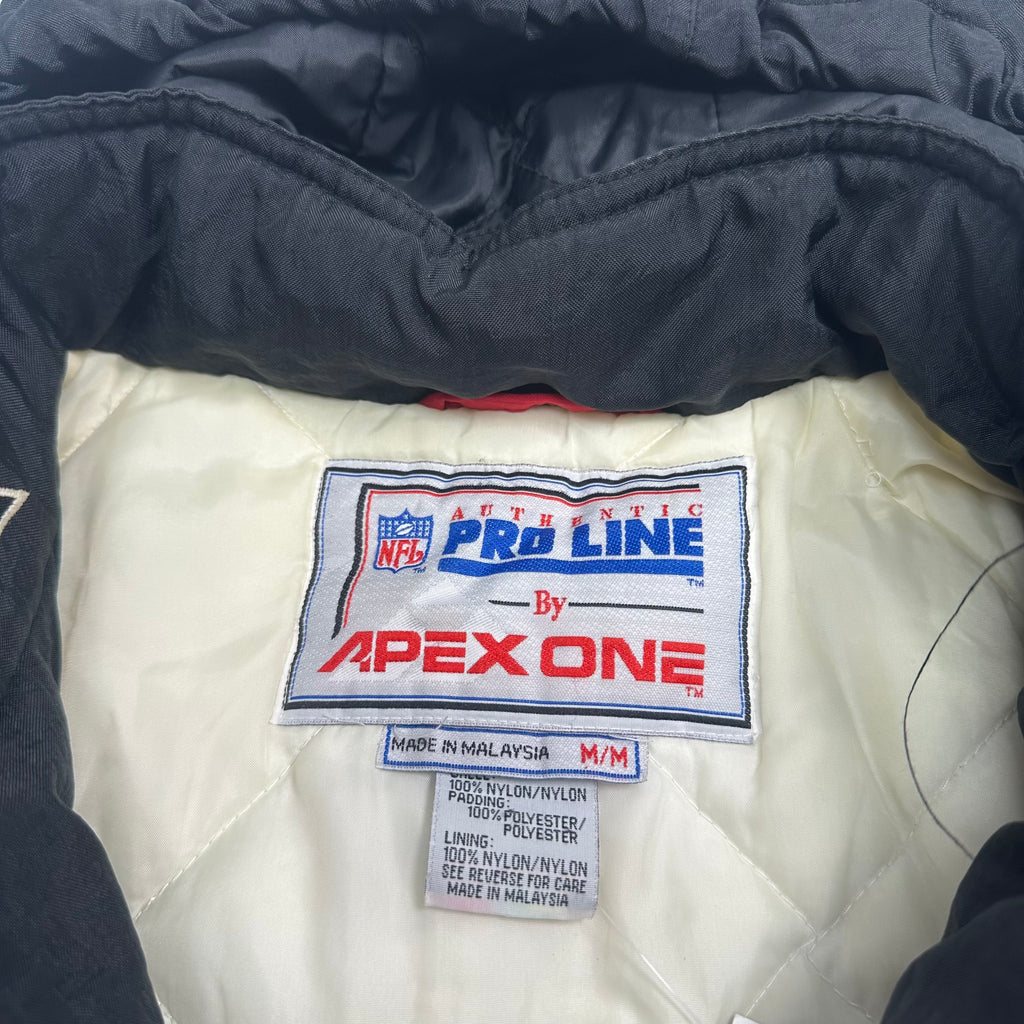 Vintage Apex New York Giants Puffer Jacket M
