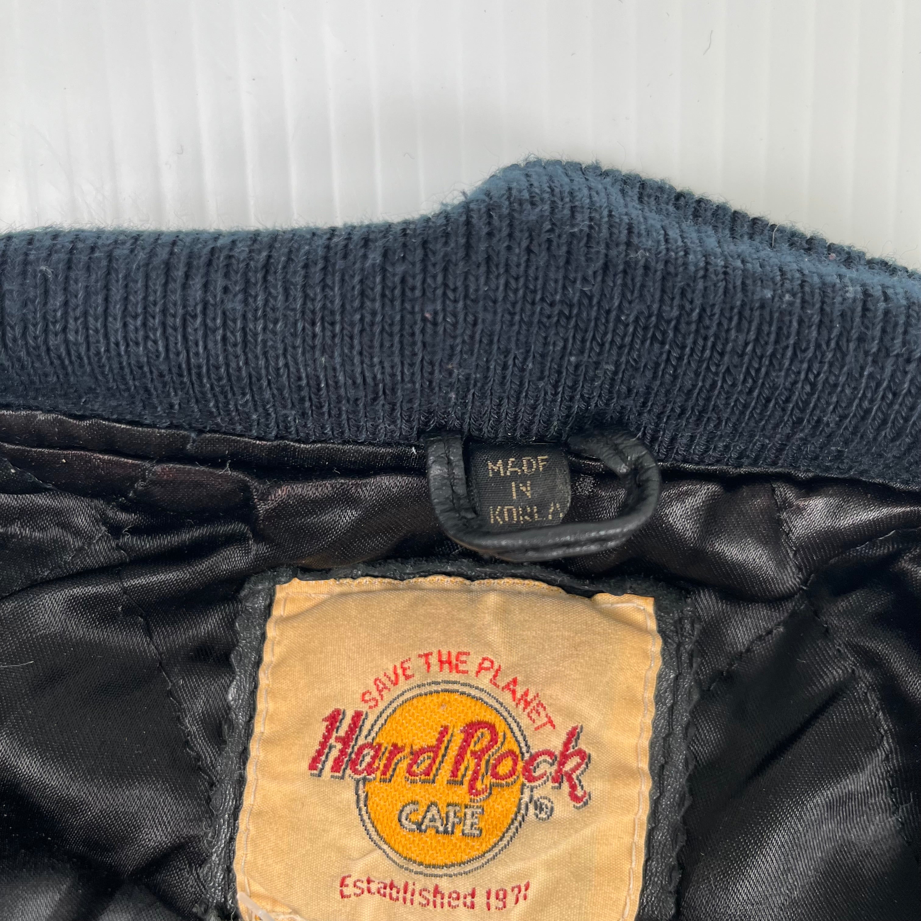 Vintage Hard Rock Cafe Dallas Varsity Jacket XL