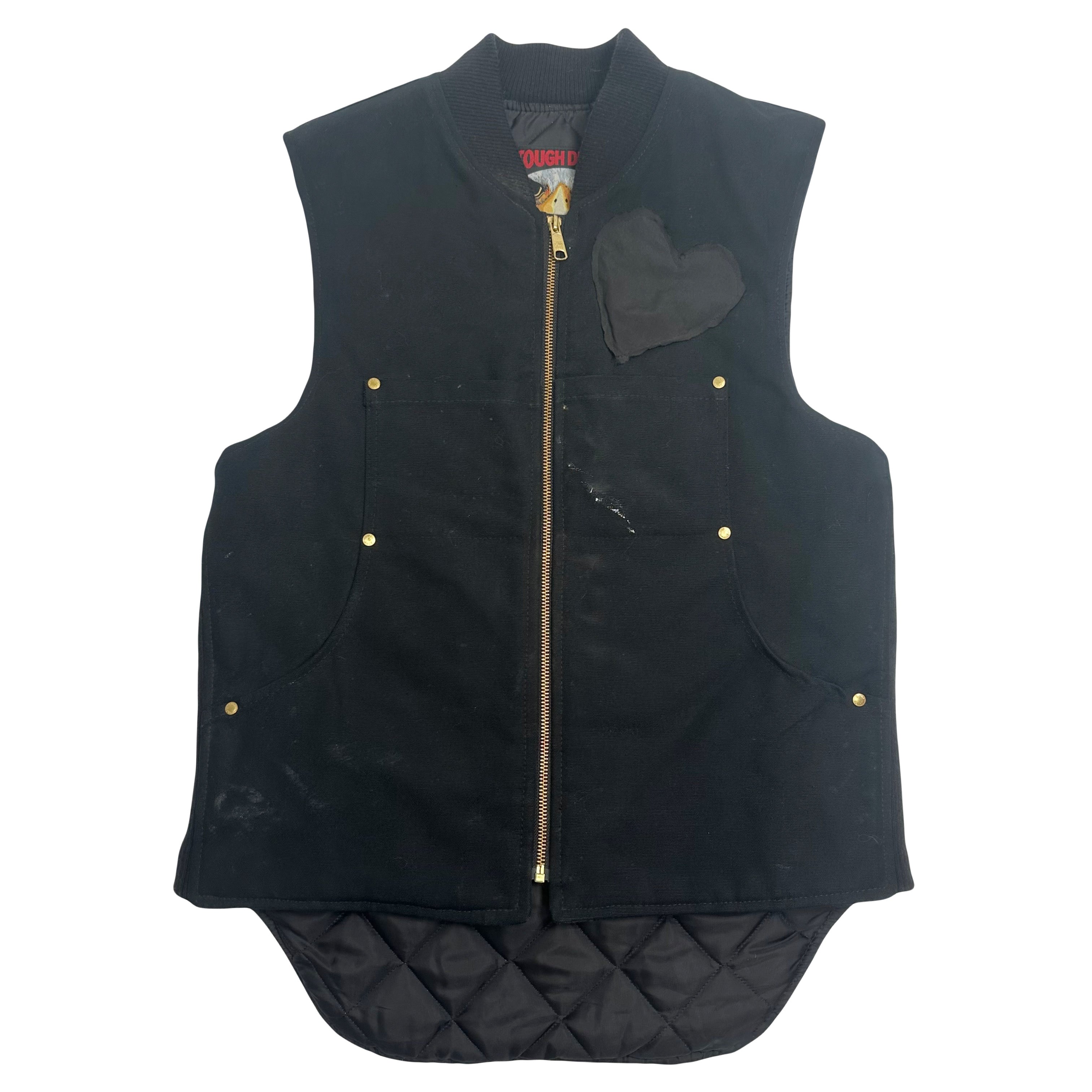 Vintage Tough Duck Workwear Vest S