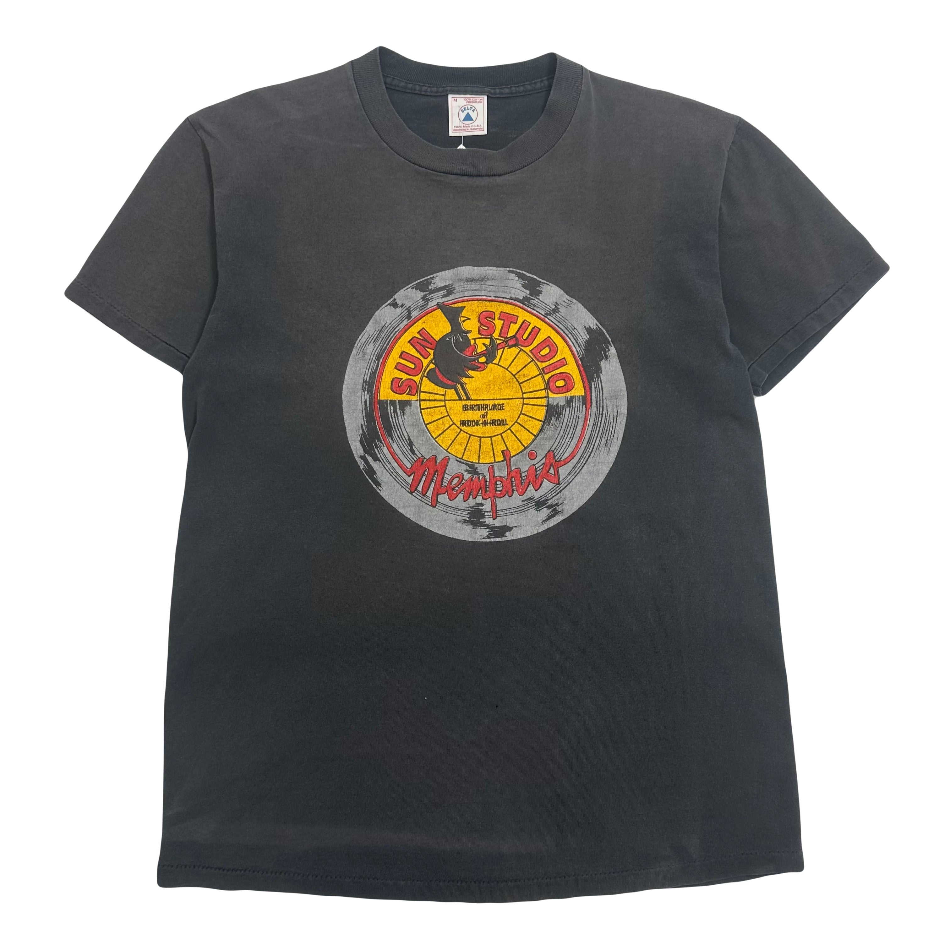 90s Sun Studio Memphis Rock-N-Roll Graphic Tee M