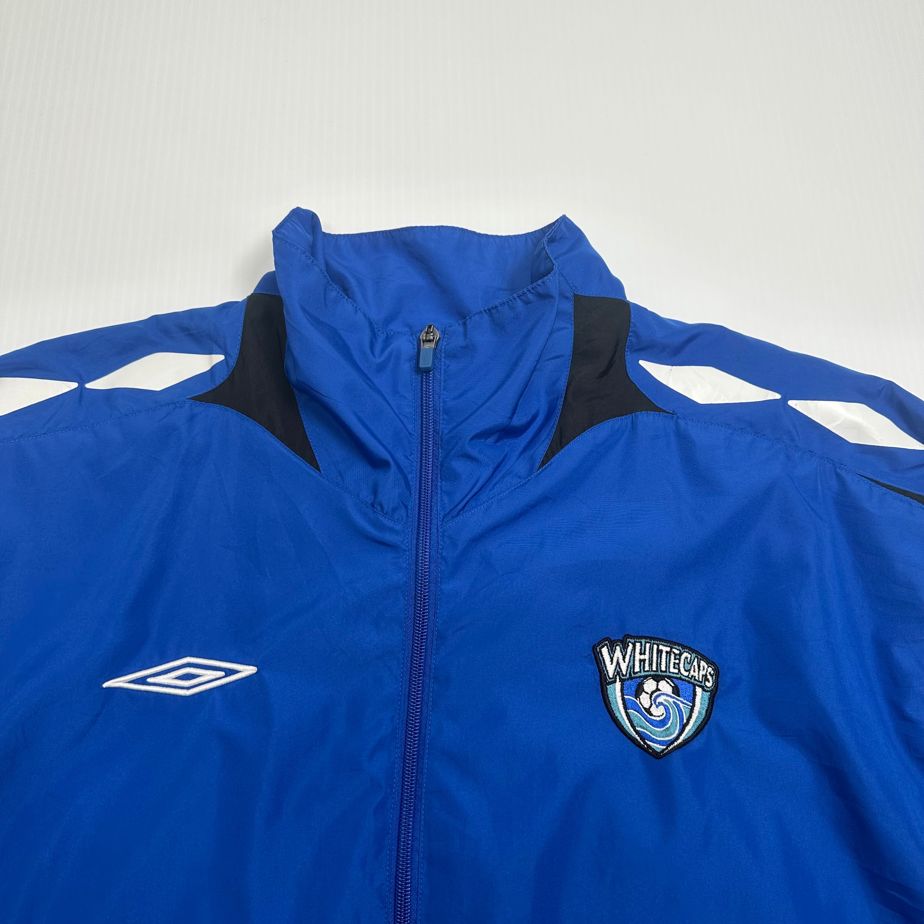 Vintage Umbro Vancouver Whitecaps MLS Light Jacket XL