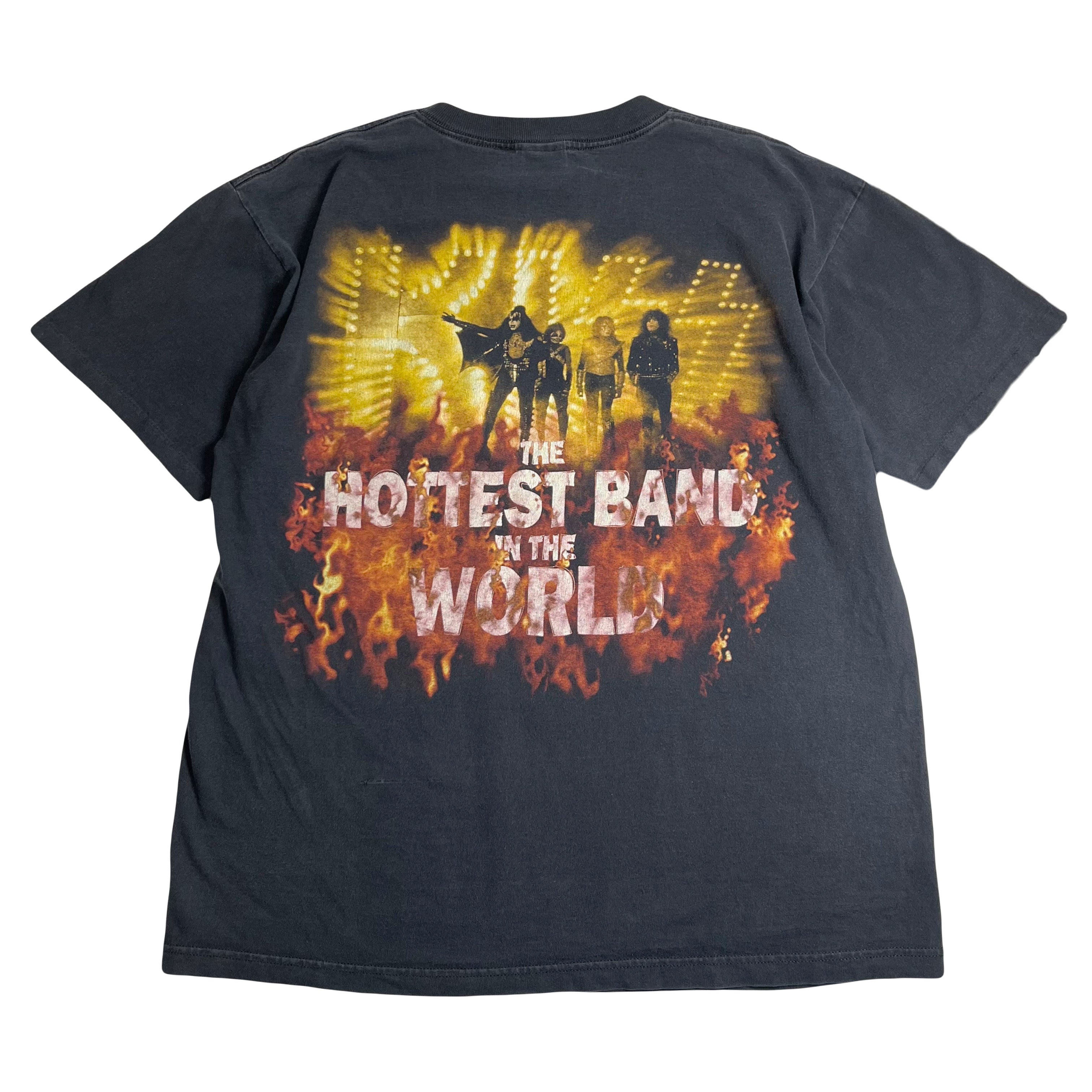 1997 KISS Alive / Worldwide Tour Hottest Band Tee XL
