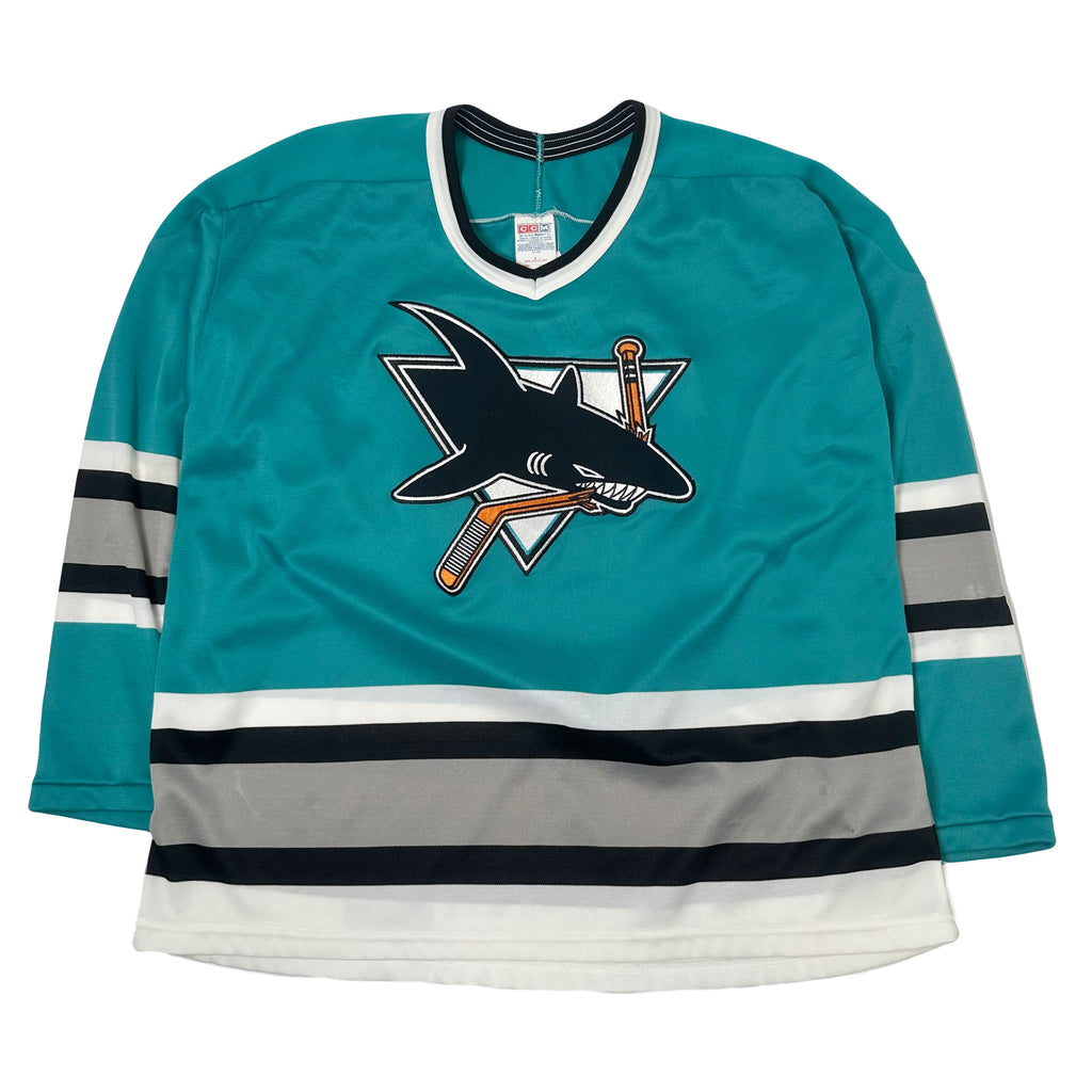 Vintage CCM San Jose Sharks NHL Hockey Jersey XL