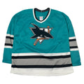 Vintage CCM San Jose Sharks NHL Hockey Jersey XL