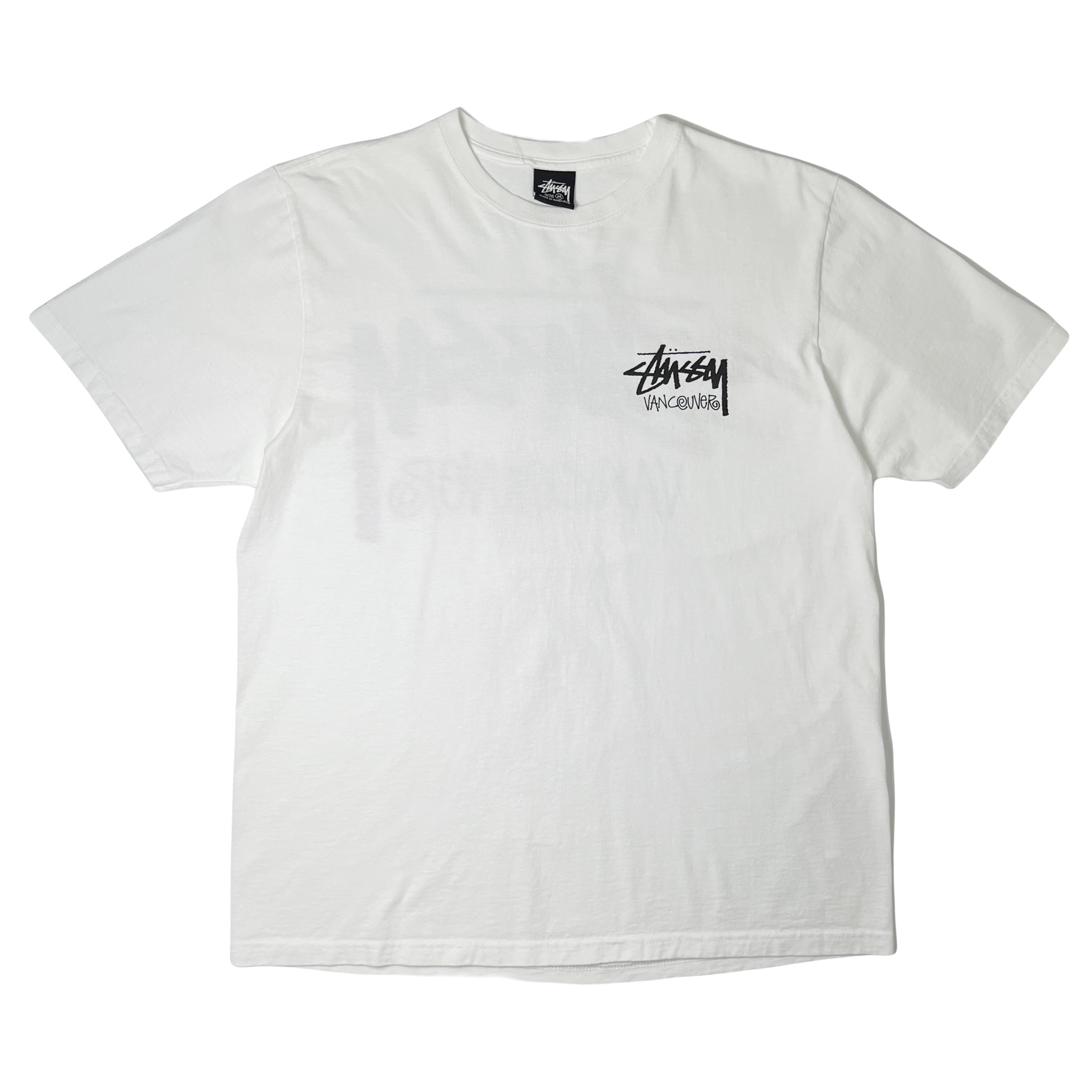 Stussy Vancouver Text Graphic Tee M