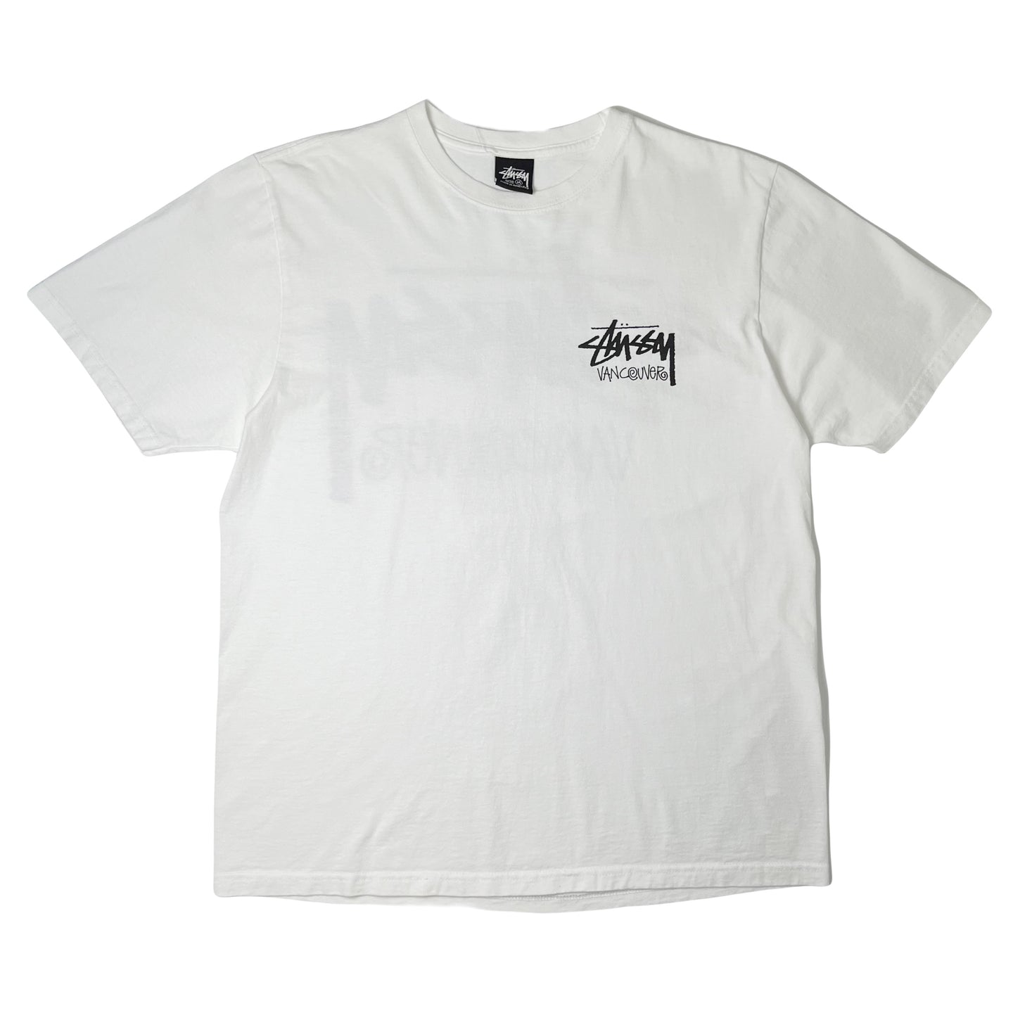Stussy Vancouver Text Graphic Tee M