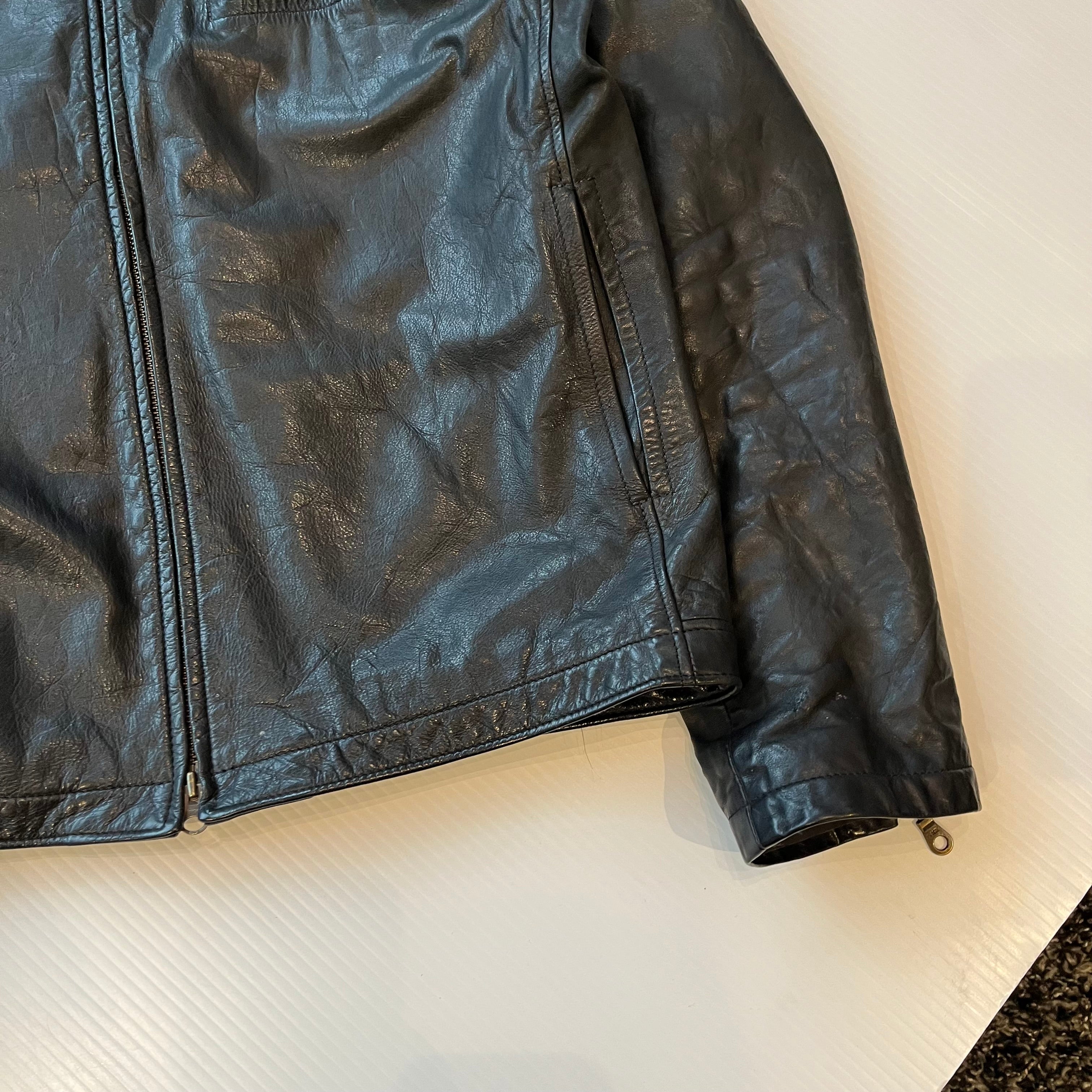 Vintage Roots Canada Leather Moto Jacket M