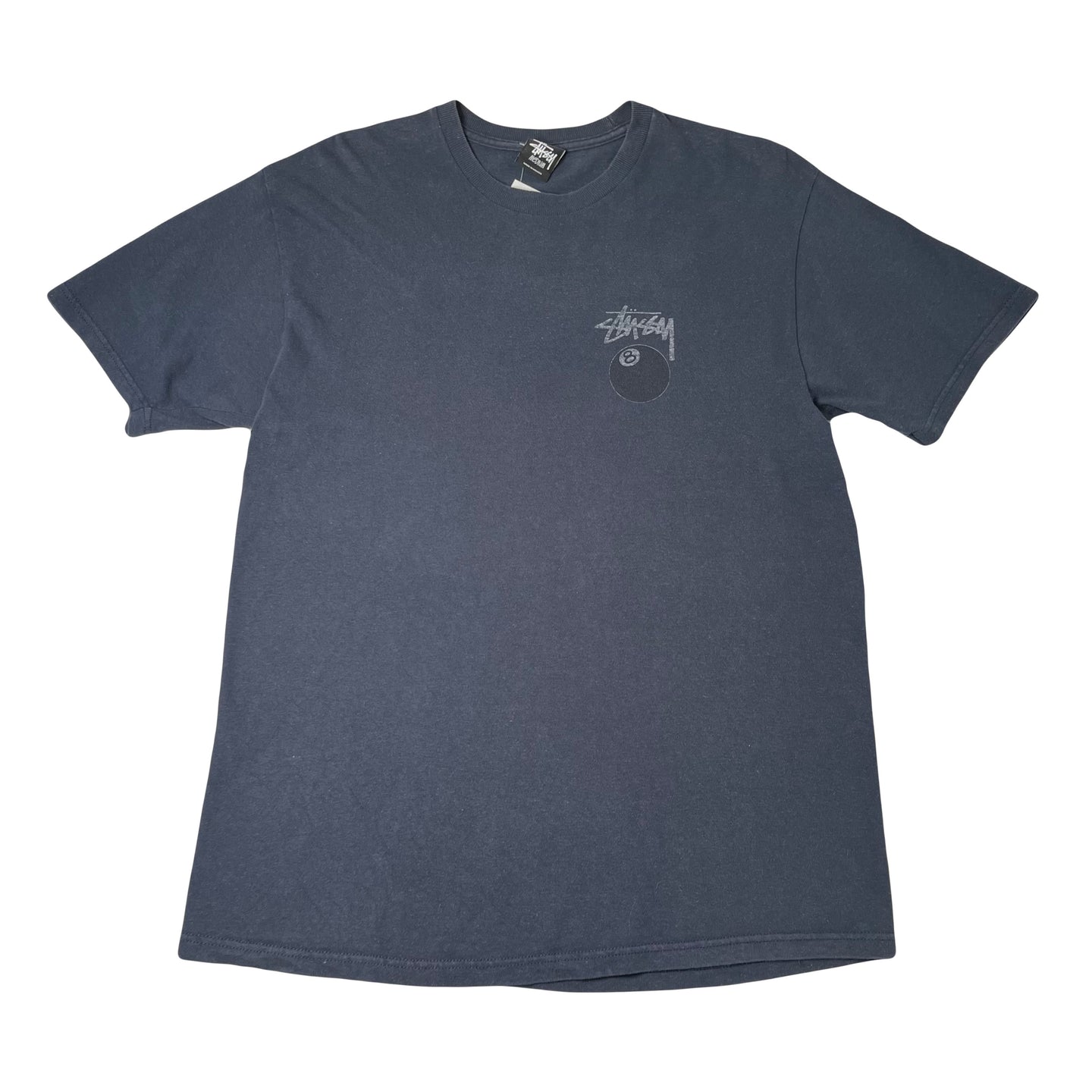 Stussy 8 Ball Faded Graphic Tee M