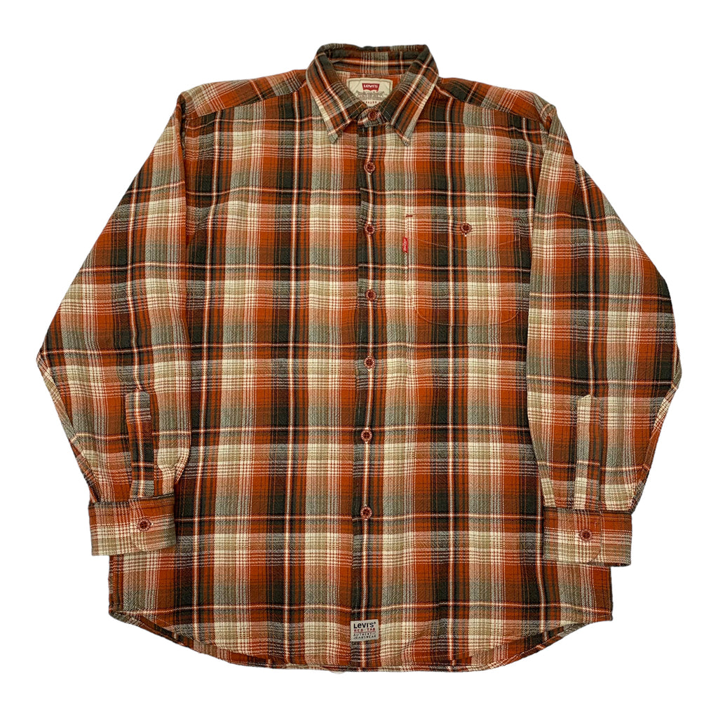 Levi’s Orange Flannel L