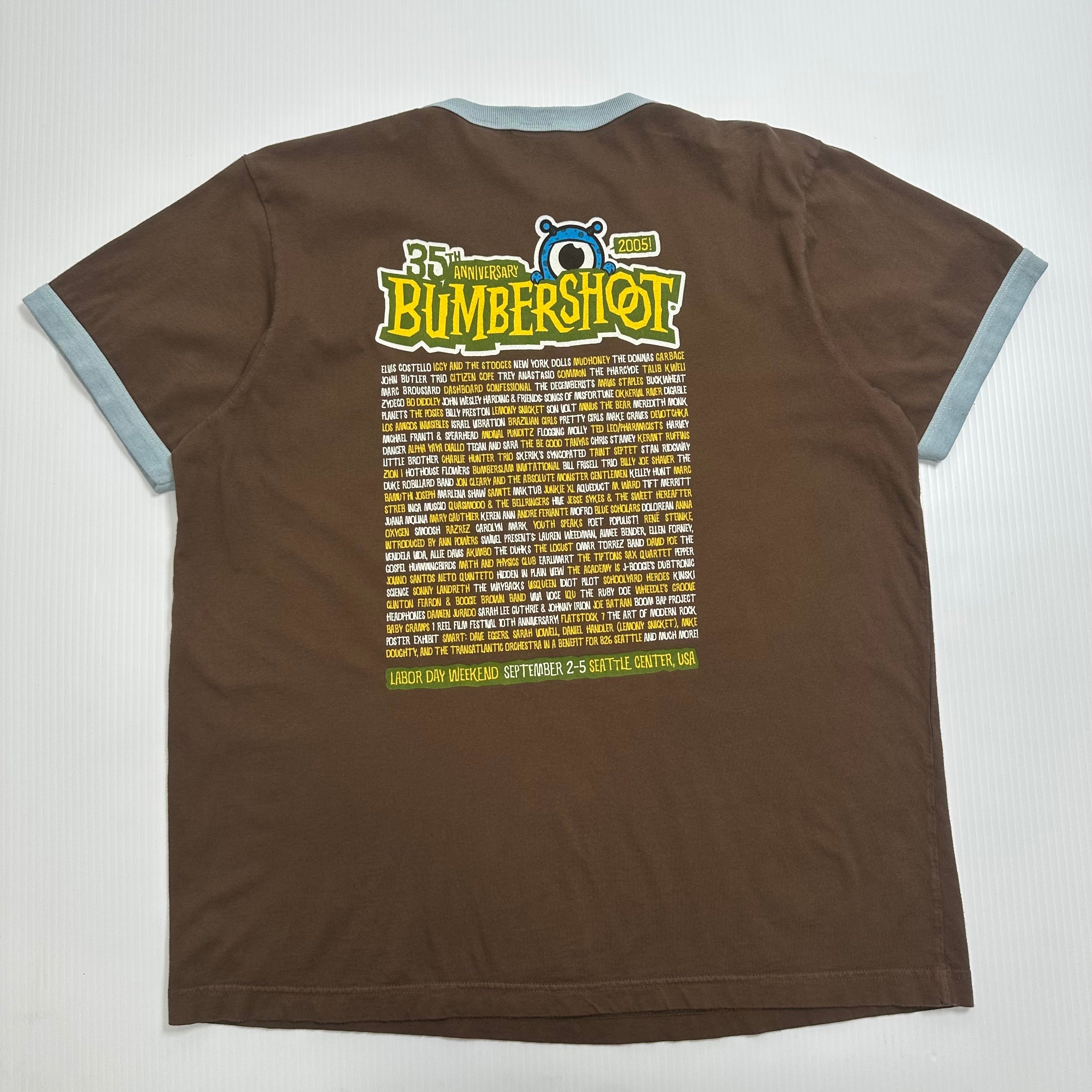 2005 Bumbershoot Music Festival Ringer Tee L