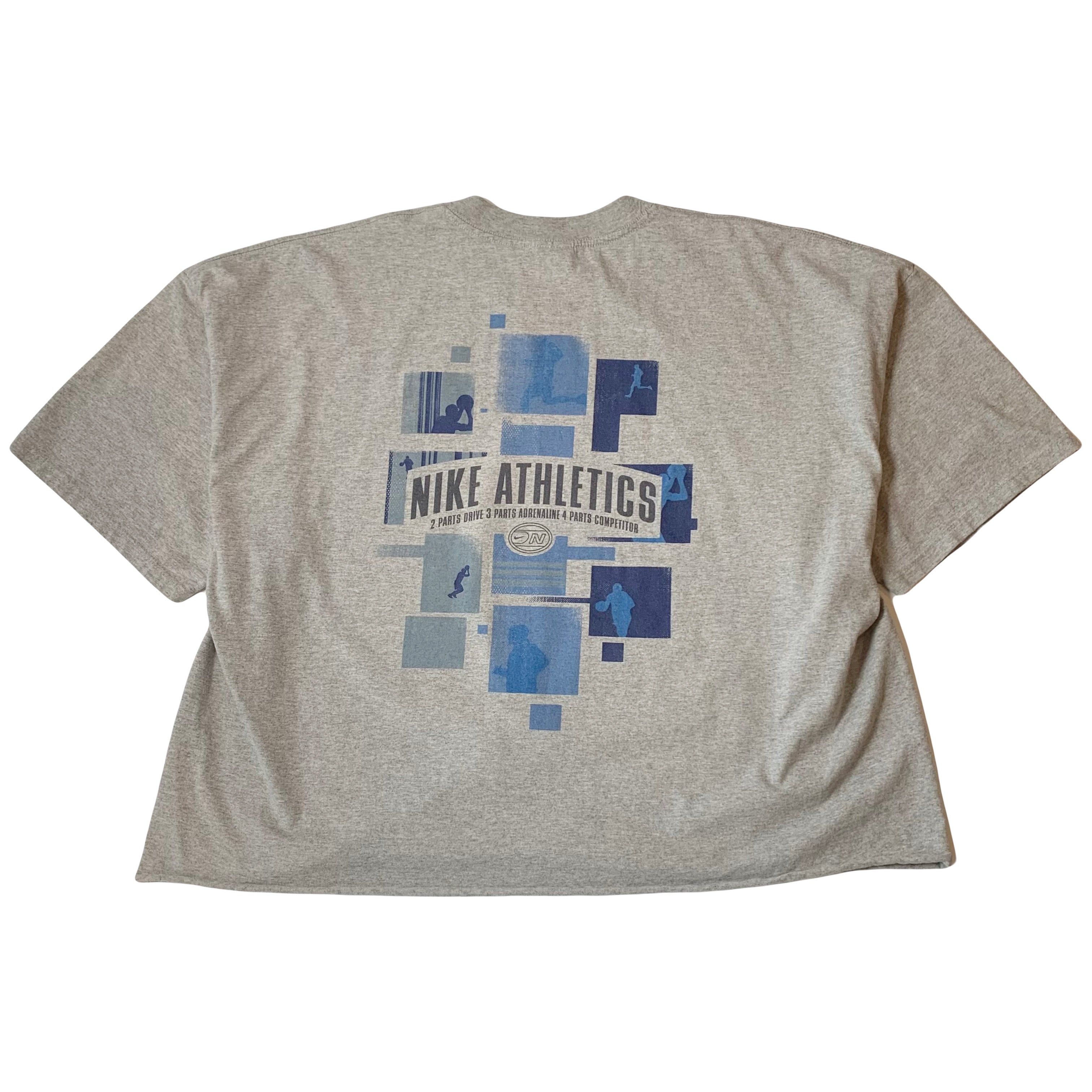 90s Nike Athletics Cropped Tee XXL