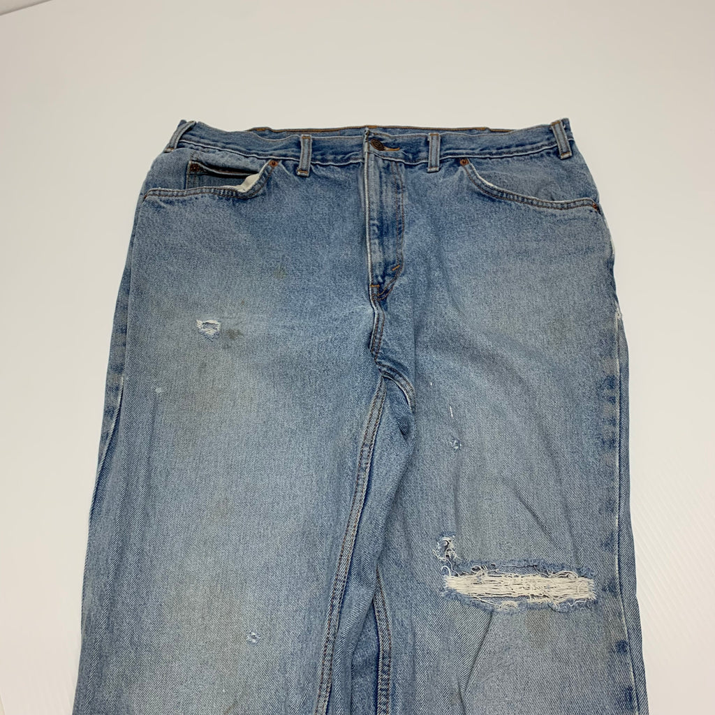 Vintage Light Wash Levi’s Orange Tab 35x31