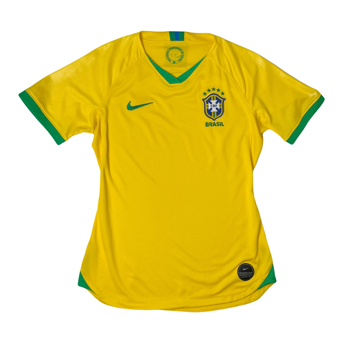 2019 Nike Brazil International Home Women's Kit S