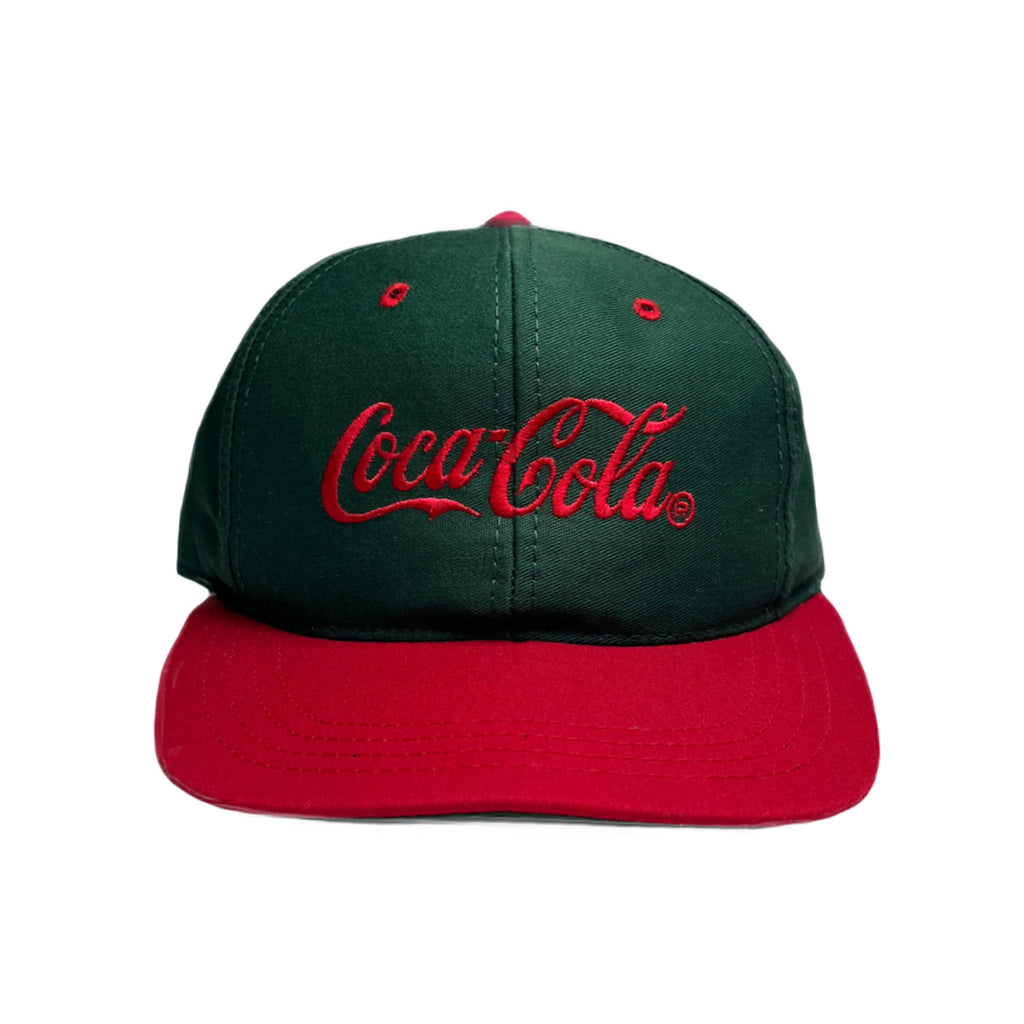 Vintage Coca-Cola Script Logo Snapback Hat