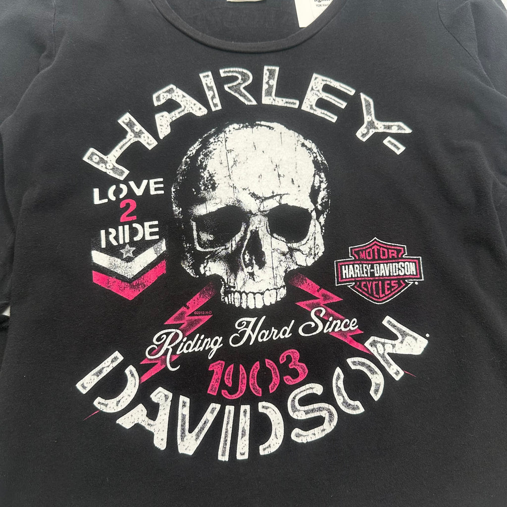 Harley Davidson Calgary Alberta Longsleeve Shirt Women's S