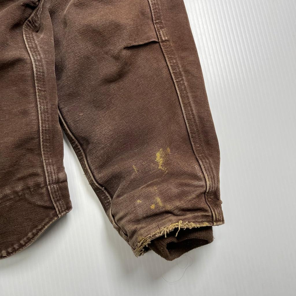 Vintage Carhartt Sherpa Lined Active Zip Jacket S
