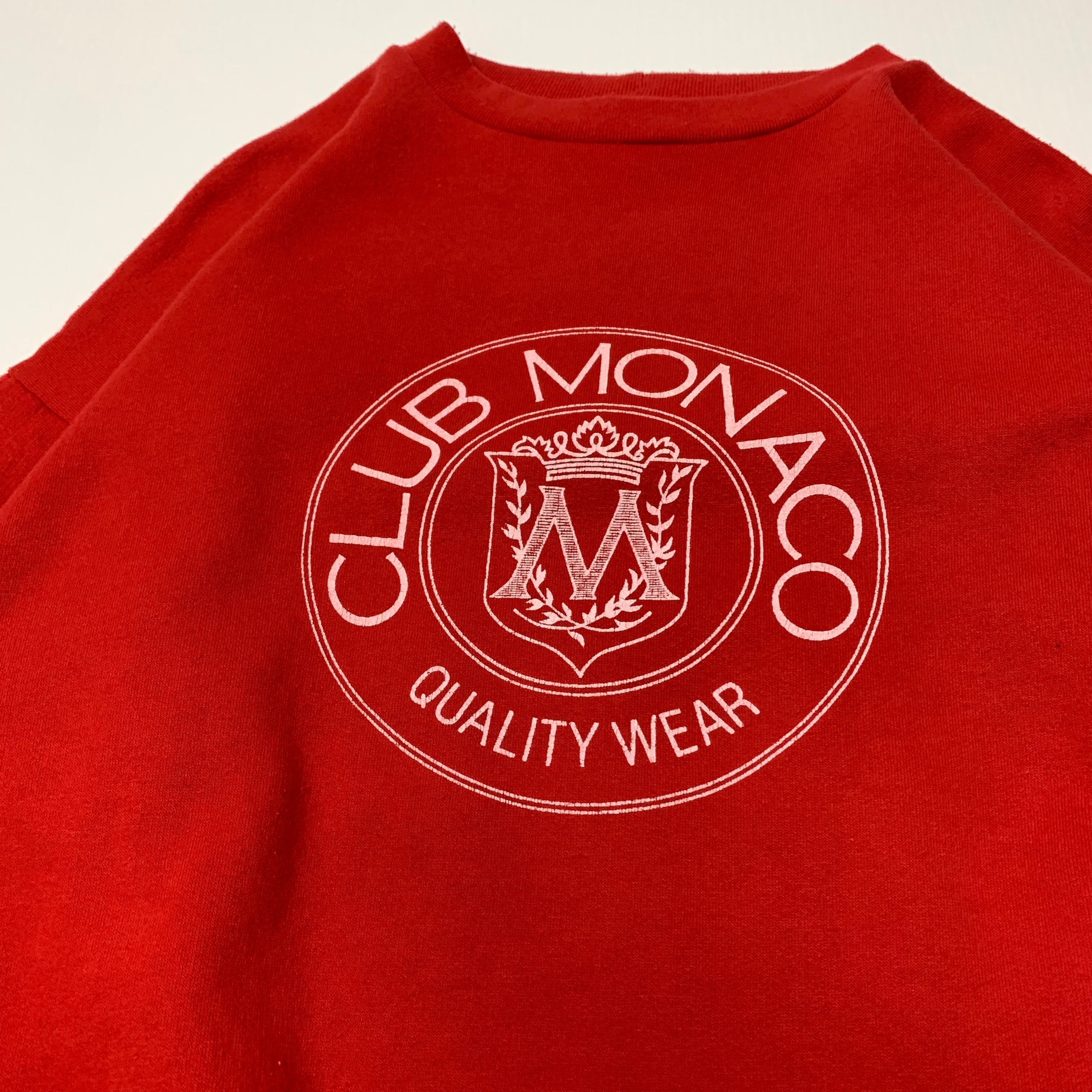 Vintage Red Club Monaco Crewneck M