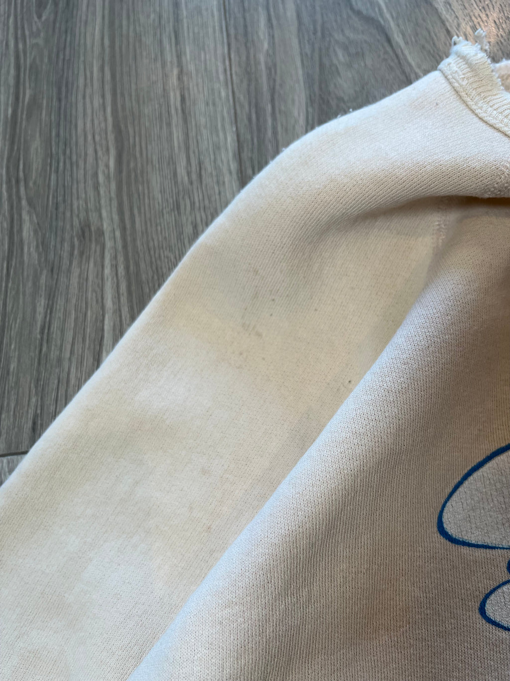 80s Walt Disney Mickey & Minnie Hot Air Balloon Crewneck S