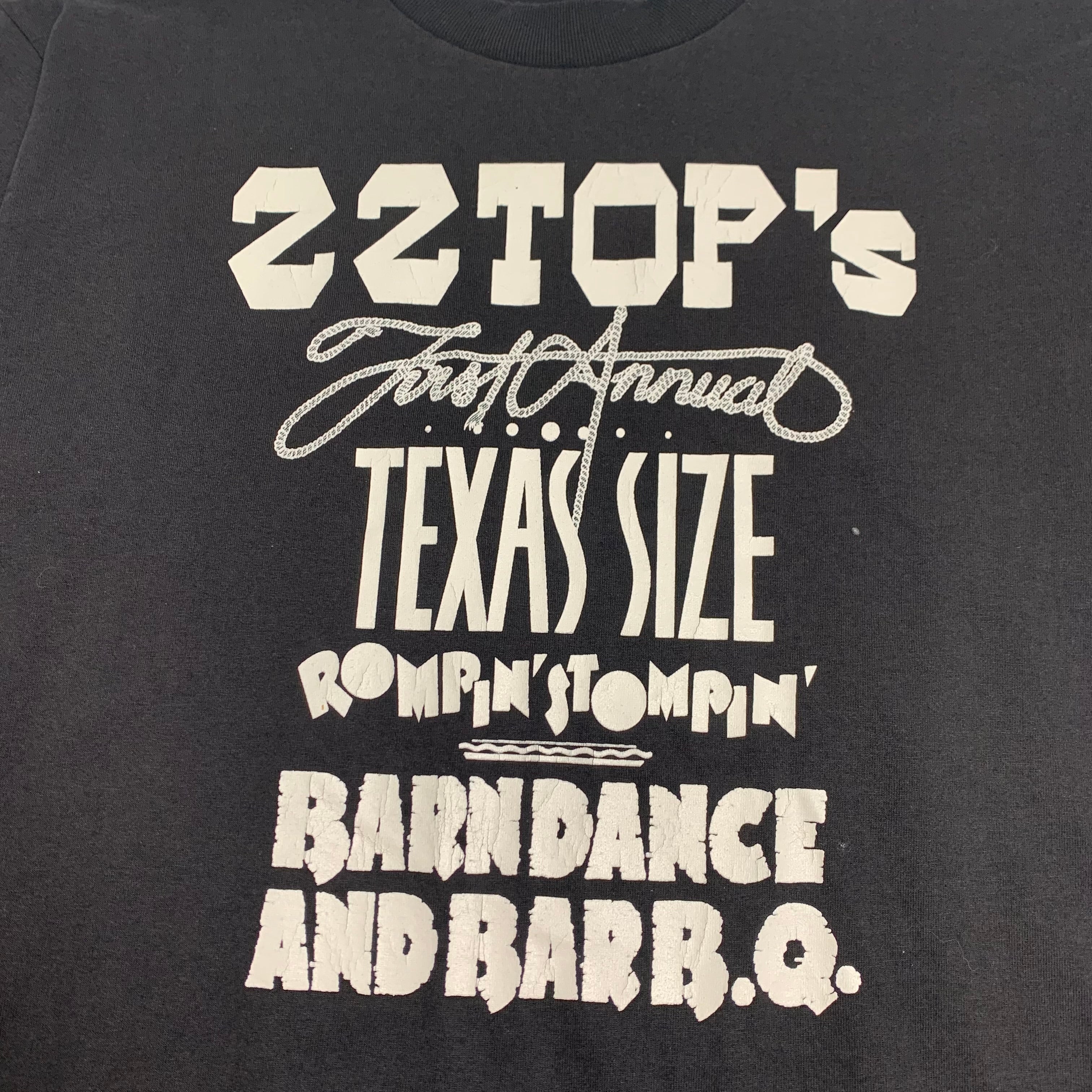 Vintage ZZ Top Texas Size Barndance Summer 74 M