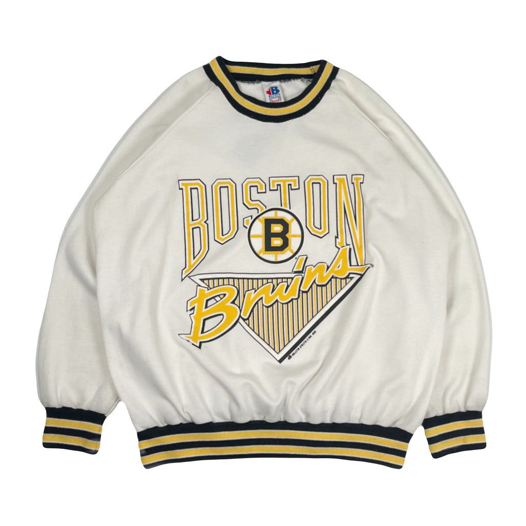1990 Bulletin Athletic Boston Bruins Crewneck XL