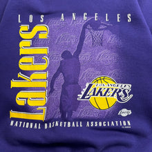 Load image into Gallery viewer, Vintage Chalk Line Los Angeles Lakers Crewneck M
