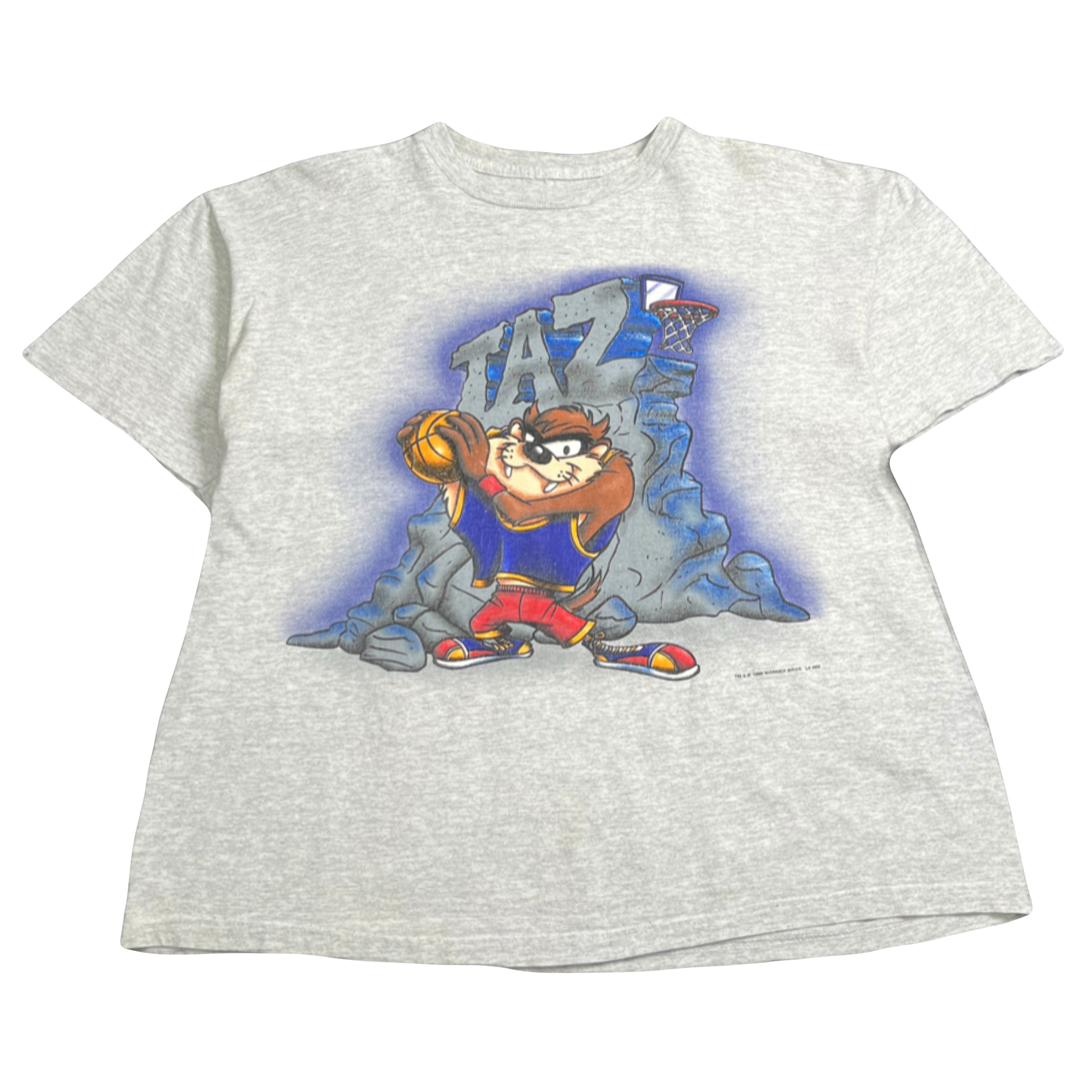 1996 Warner Bros. Tasmanian Devil Basketball Tee XL