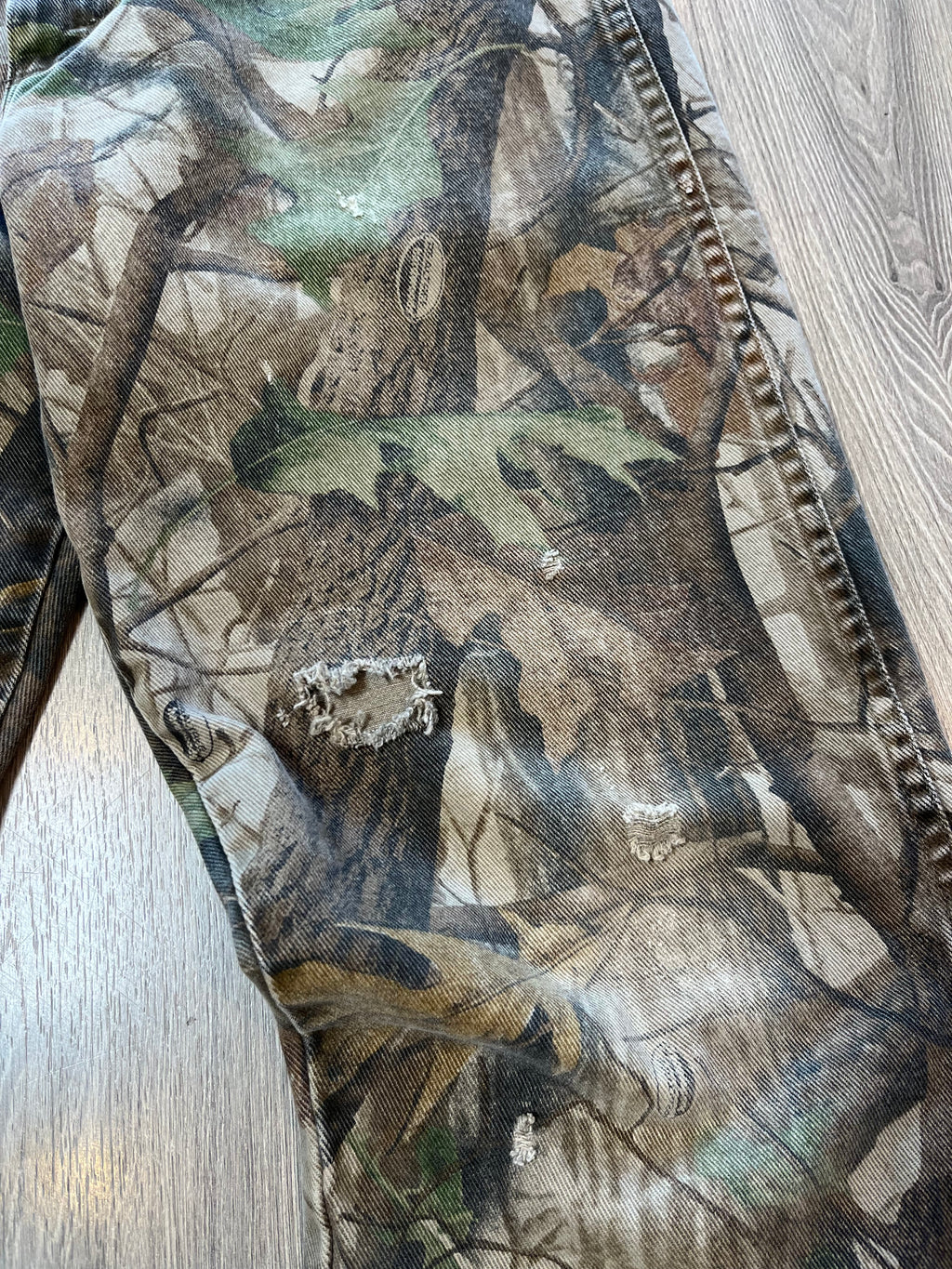 Vintage Pro Gear Real Tree Camo Denim 33