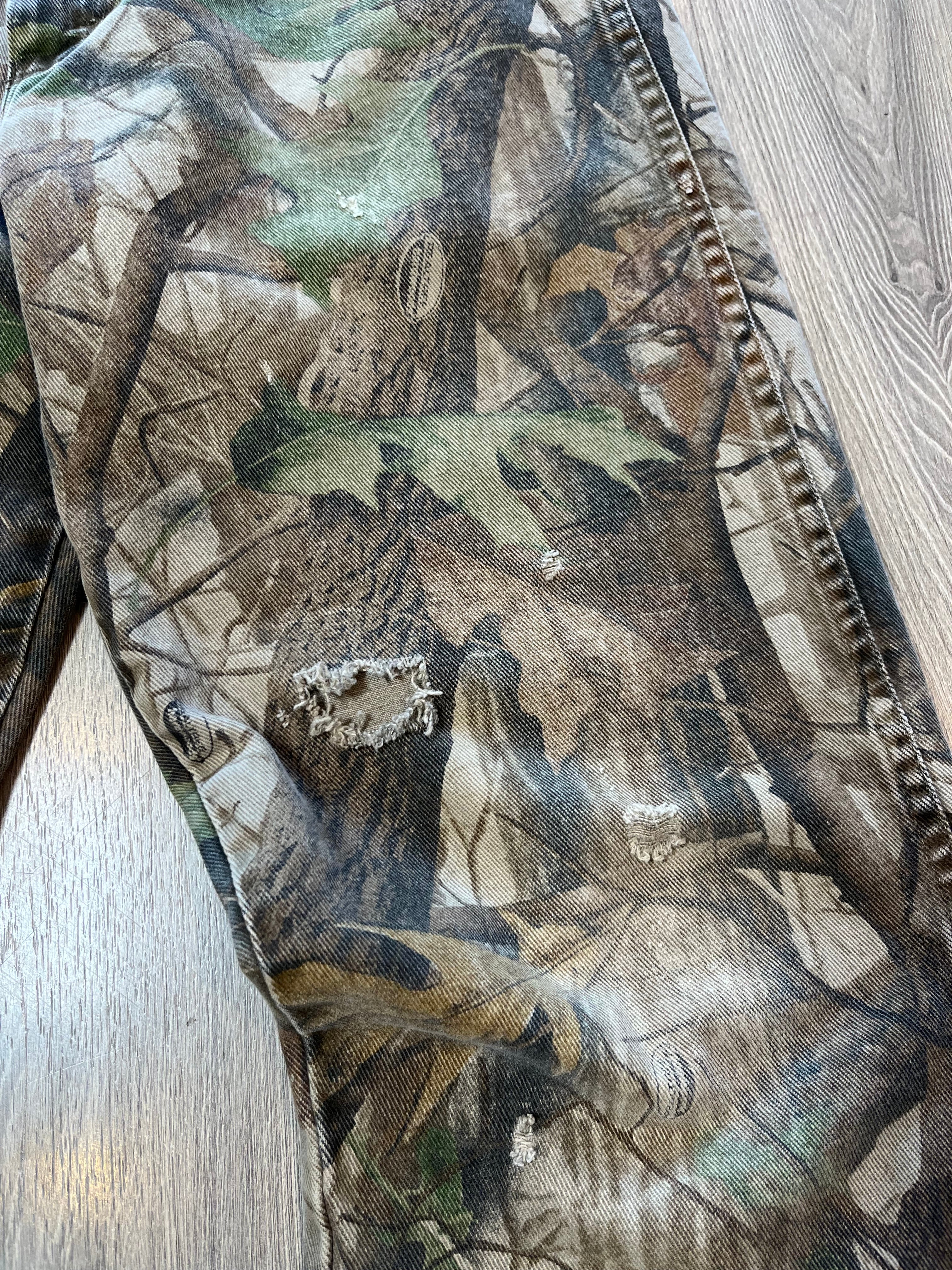 Vintage Pro Gear Real Tree Camo Denim 33