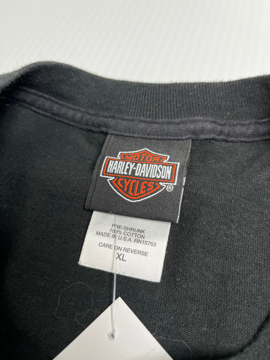 Harley Davidson New Brunswick Velvet Logo Tee XL