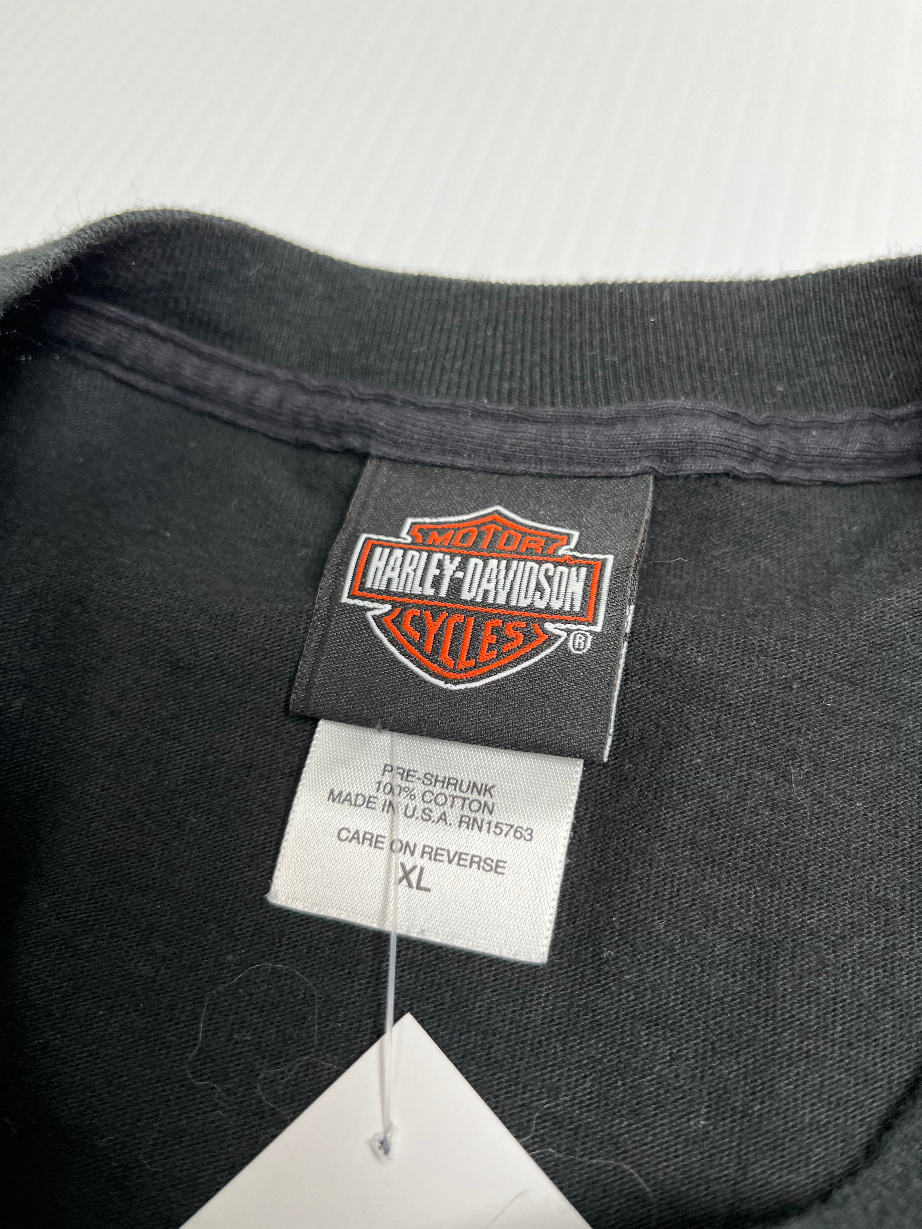 Harley Davidson New Brunswick Velvet Logo Tee XL