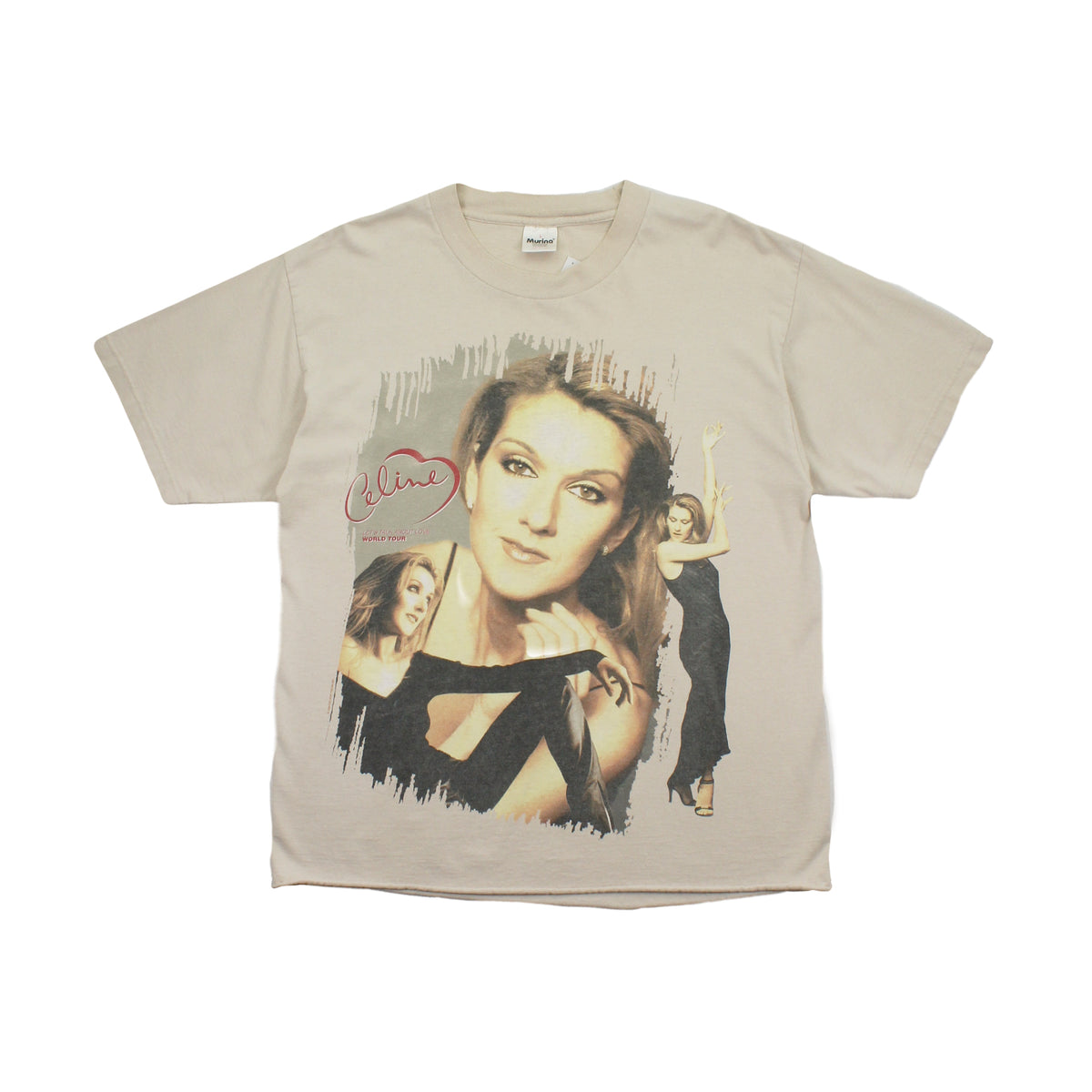 1998 Celine Dion Let's Talk About Love Tour Tee L