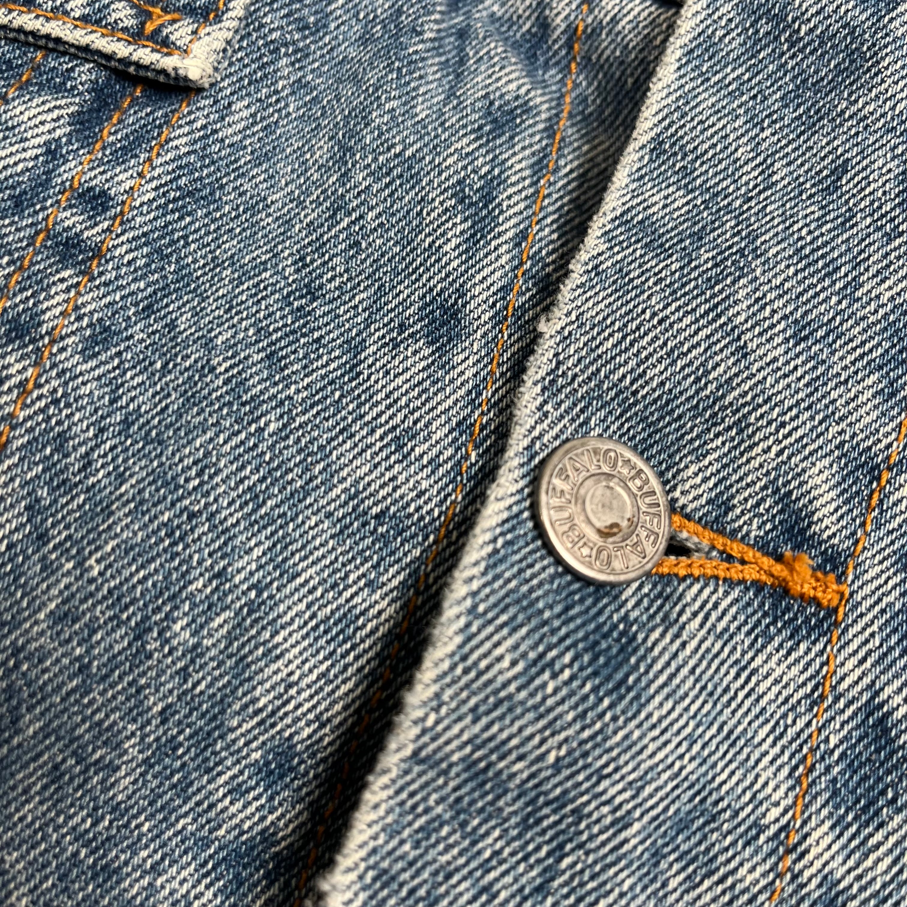 Vintage Buffalo Jeanswear Sherpa Lined Jacket S