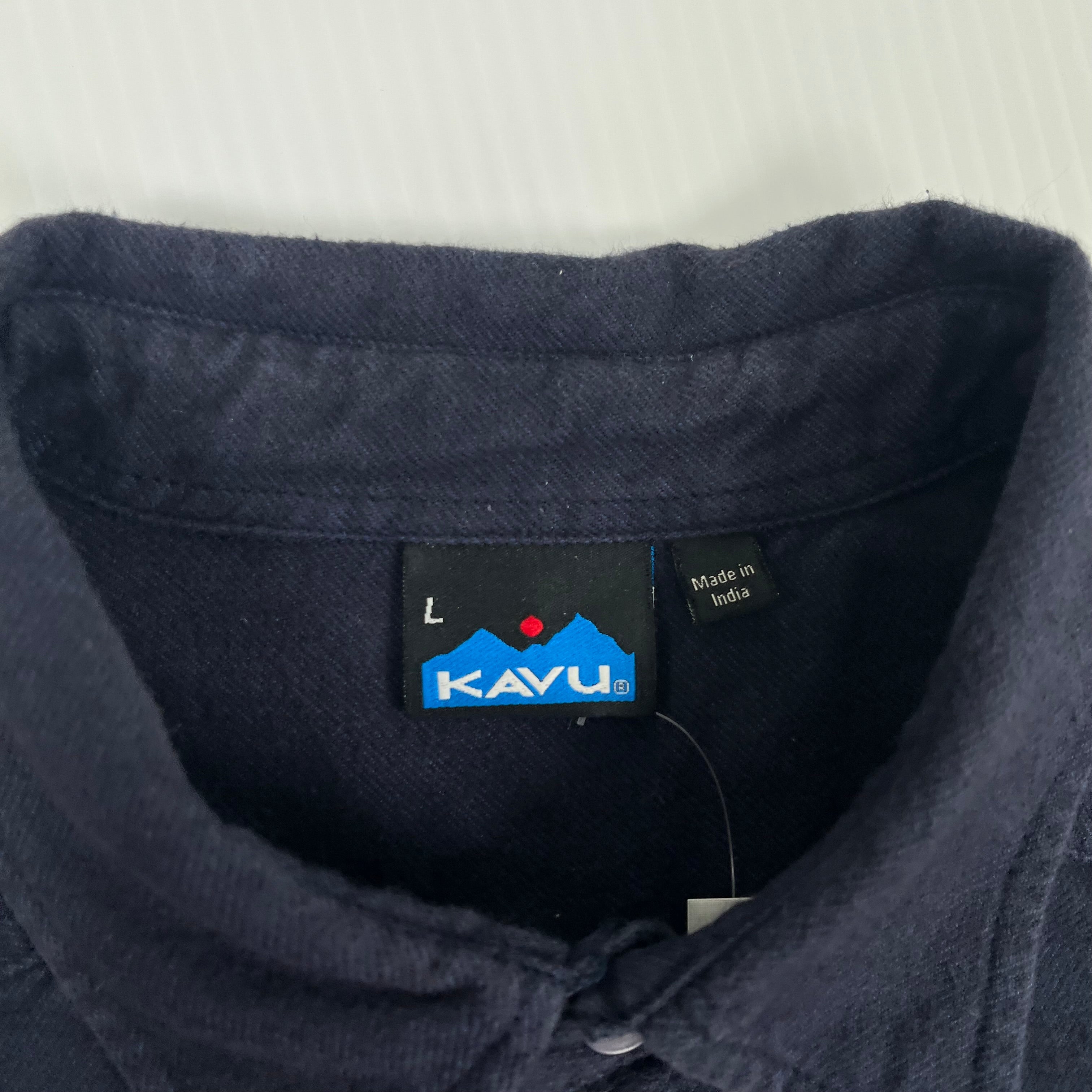 Kavu Heavy Button Up Shirt L