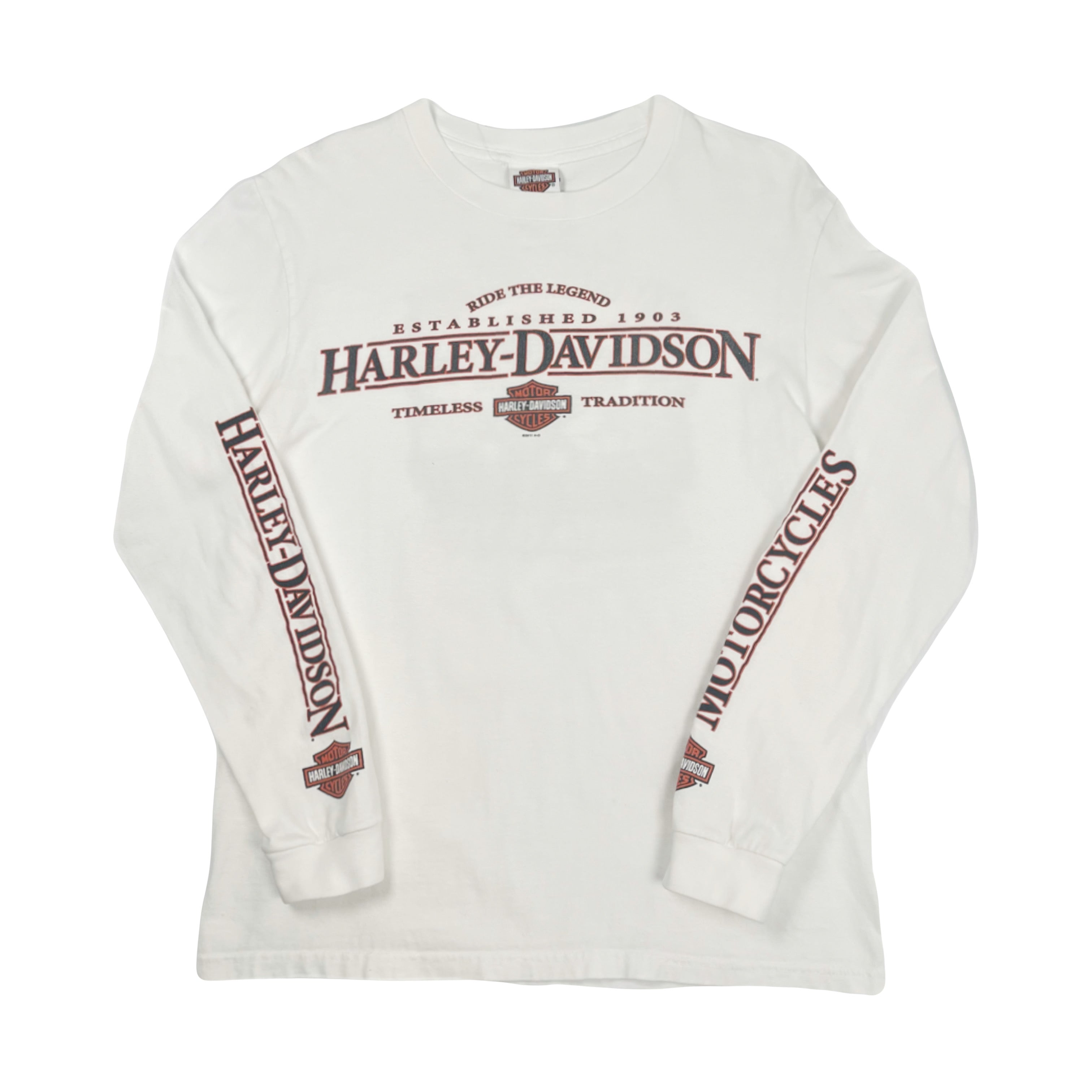 Harley Davidson Calgary Alberta Longsleeve Shirt M