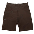 Brown Arc’teryx Nylon Shorts 32