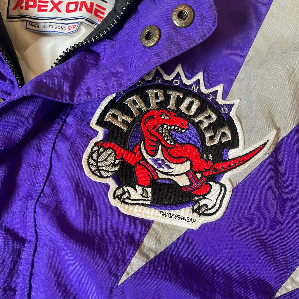 Vintage Apex Toronto Raptors NBA Puffer Jacket S