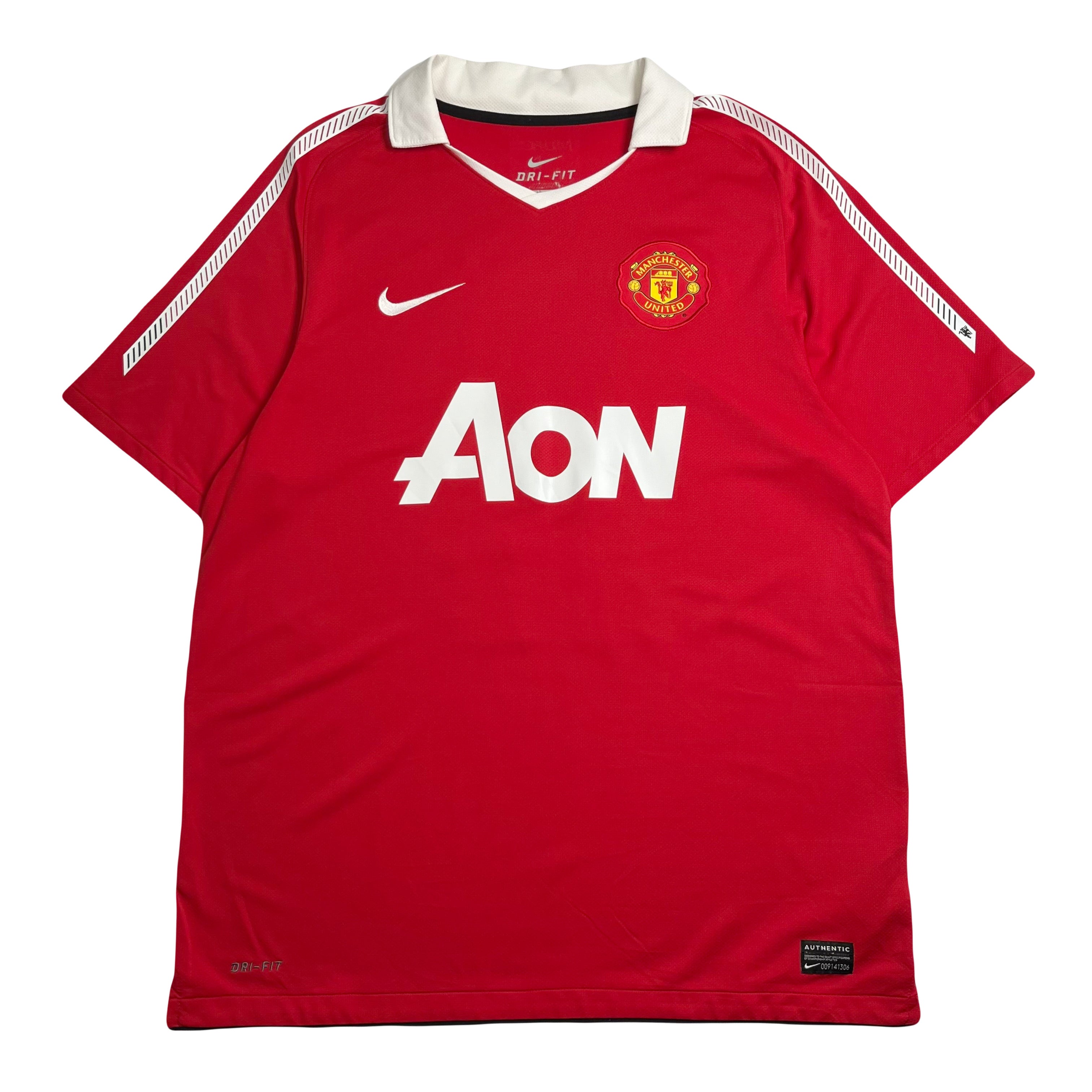 2010-11 Nike Manchester United Ryan Giggs Home Kit L