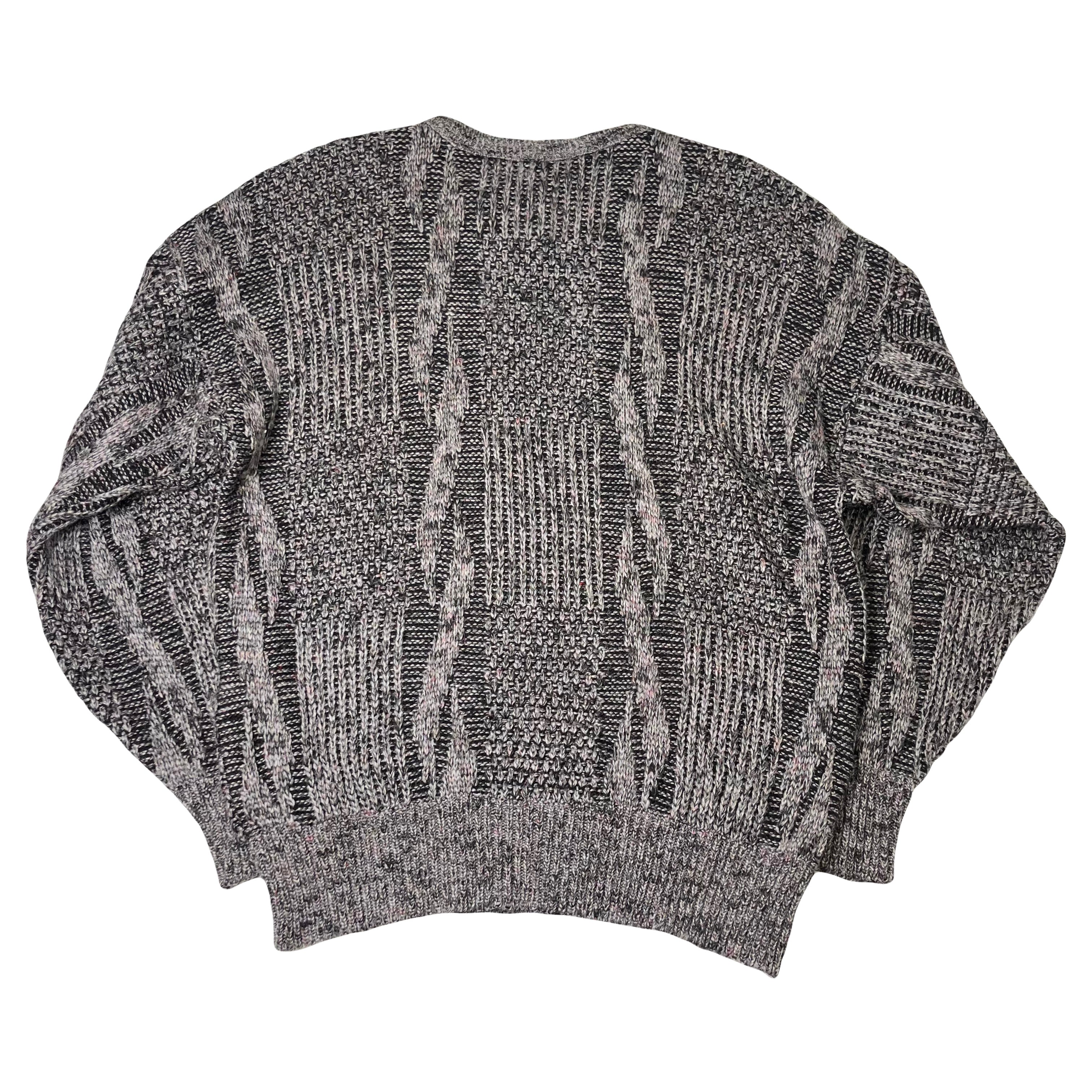 Vintage Caldwell Pattern Knit Sweater XL