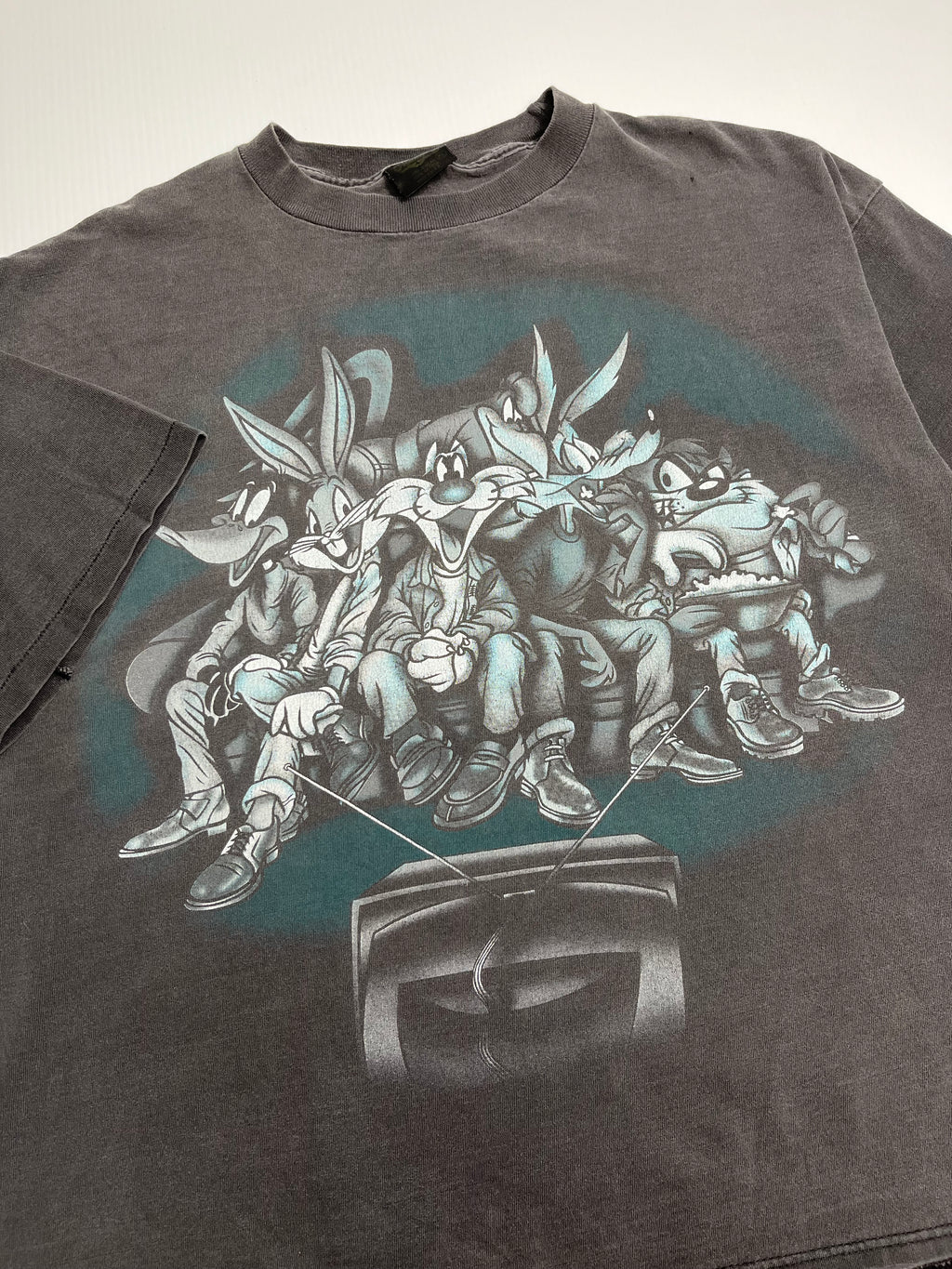1996 Looney Tunes Characters TV Tee XL