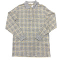 Balenciaga Plaid Collared Sweater XL