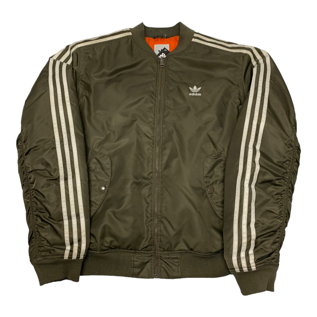 Adidas Olive Bomber Jacket M